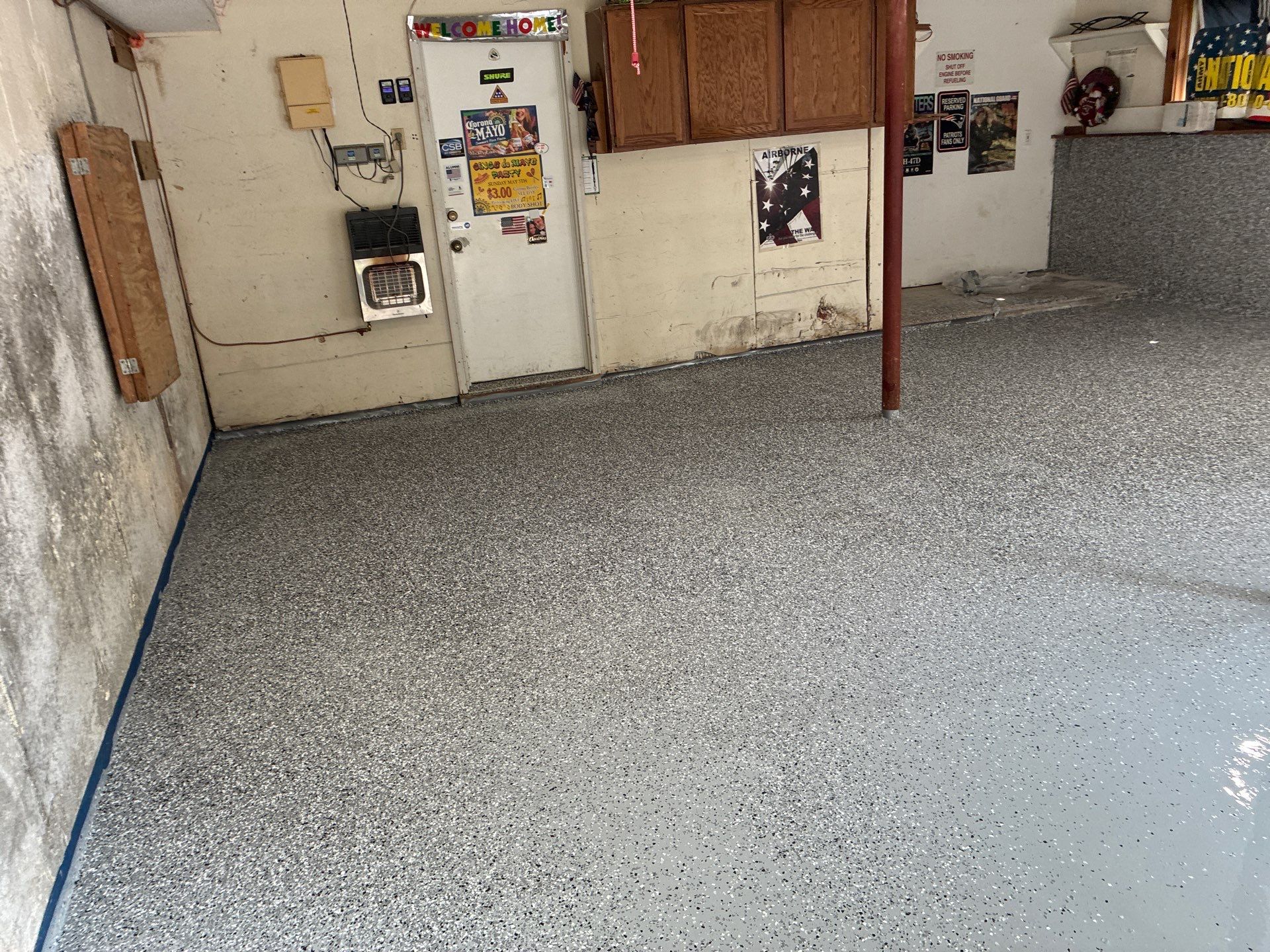 Concrete Floor Coating – Wombat by DiGiorgi Roofing and Siding Inc