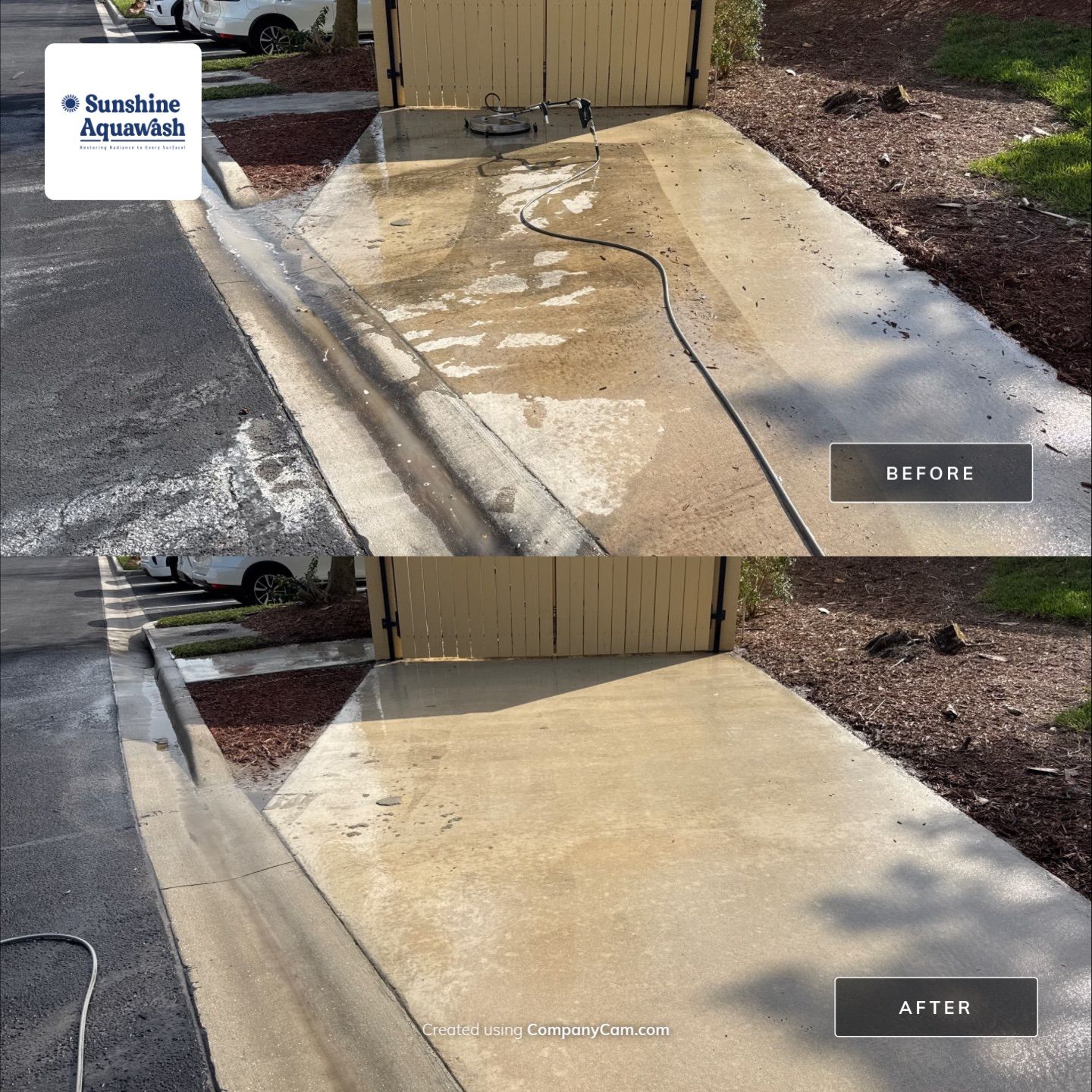 HOA Community Cleaning at River Strand Community Bradenton, FL by Sunshine AquaWash