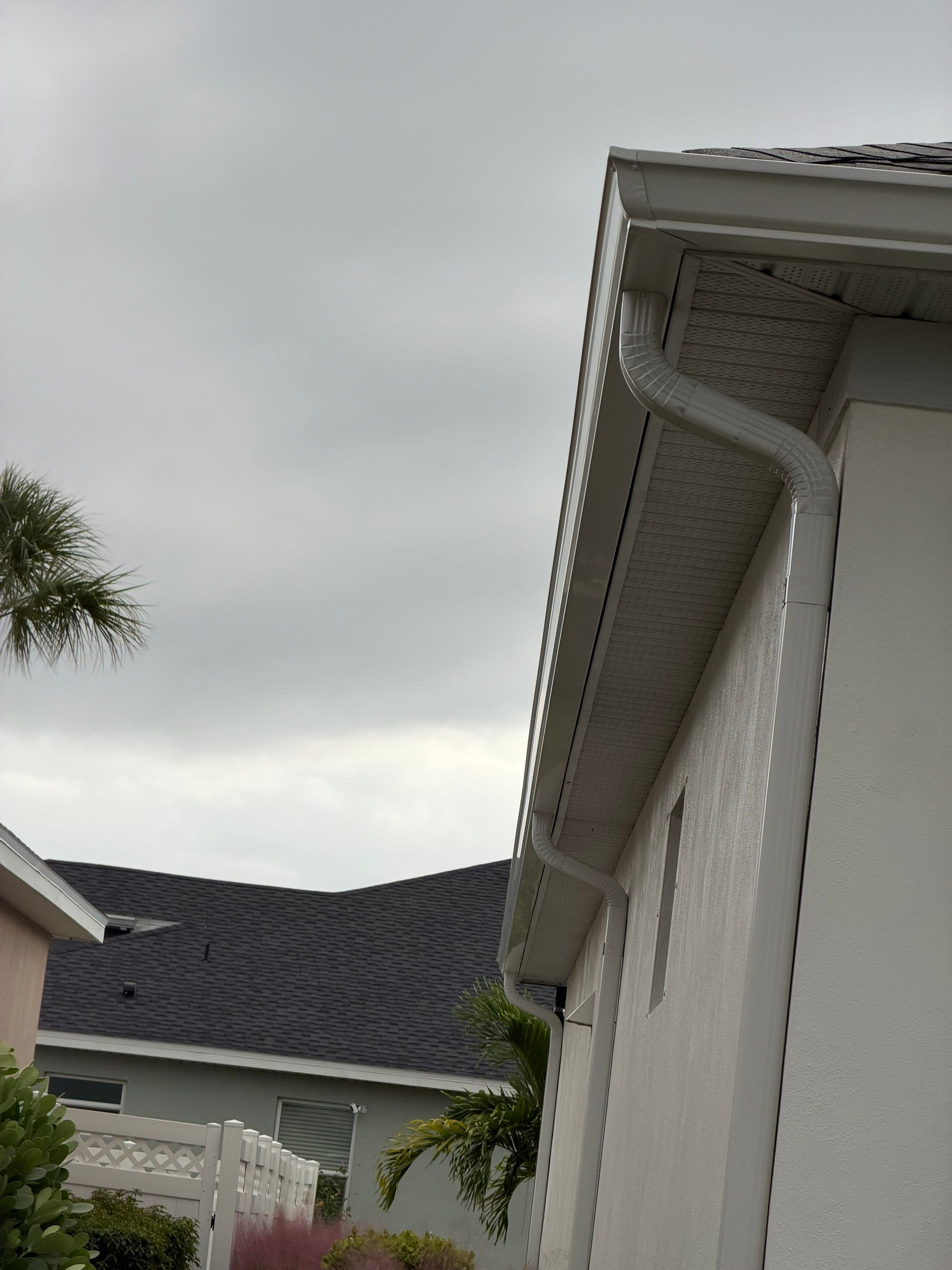 6-inch K-style Gutters Punta Gorda FL by Gutter Professors