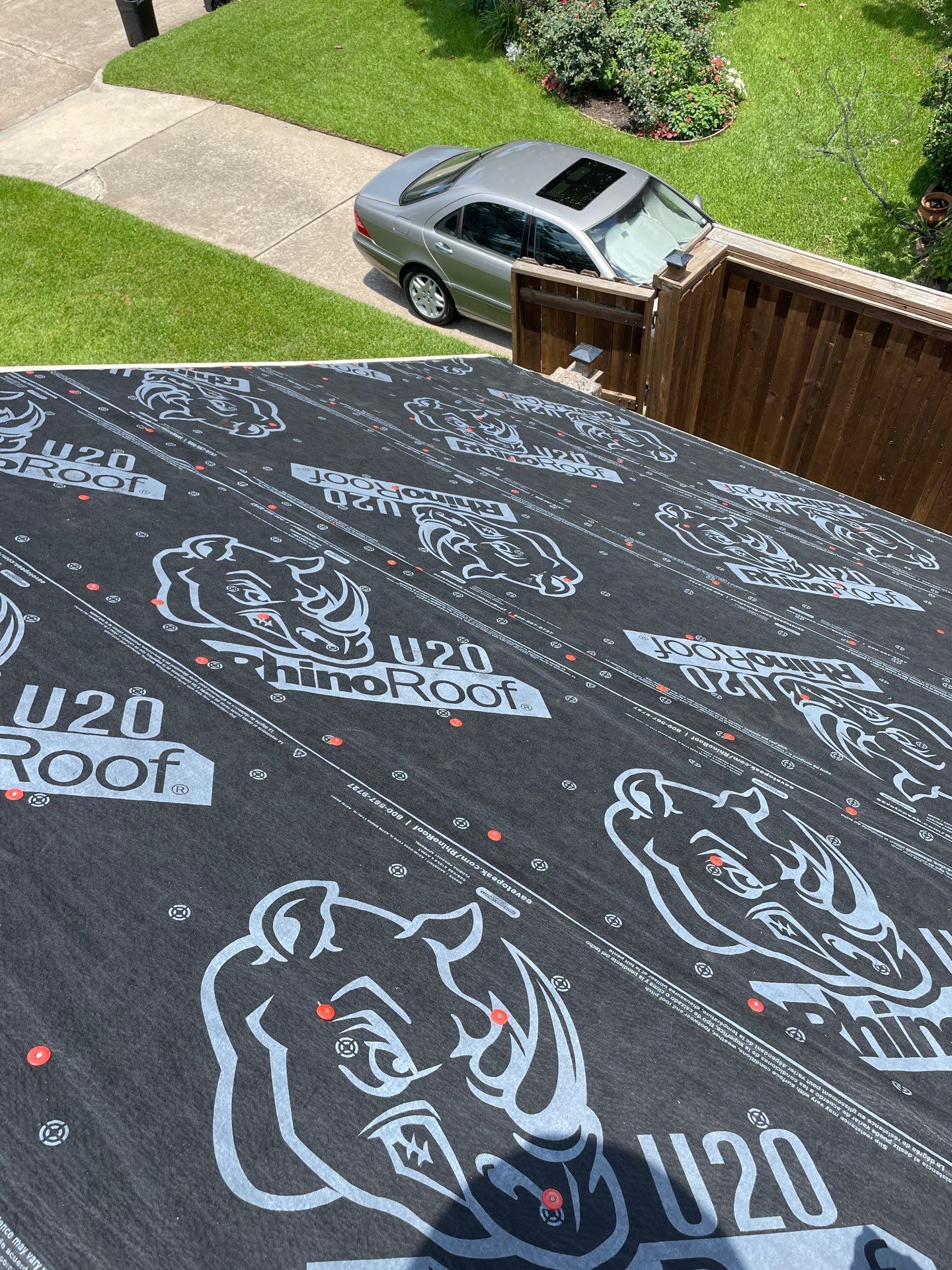 Residential Roofing Installation using Owen's Corning Duration (Lifetime) Shingles by Roof Repair Company