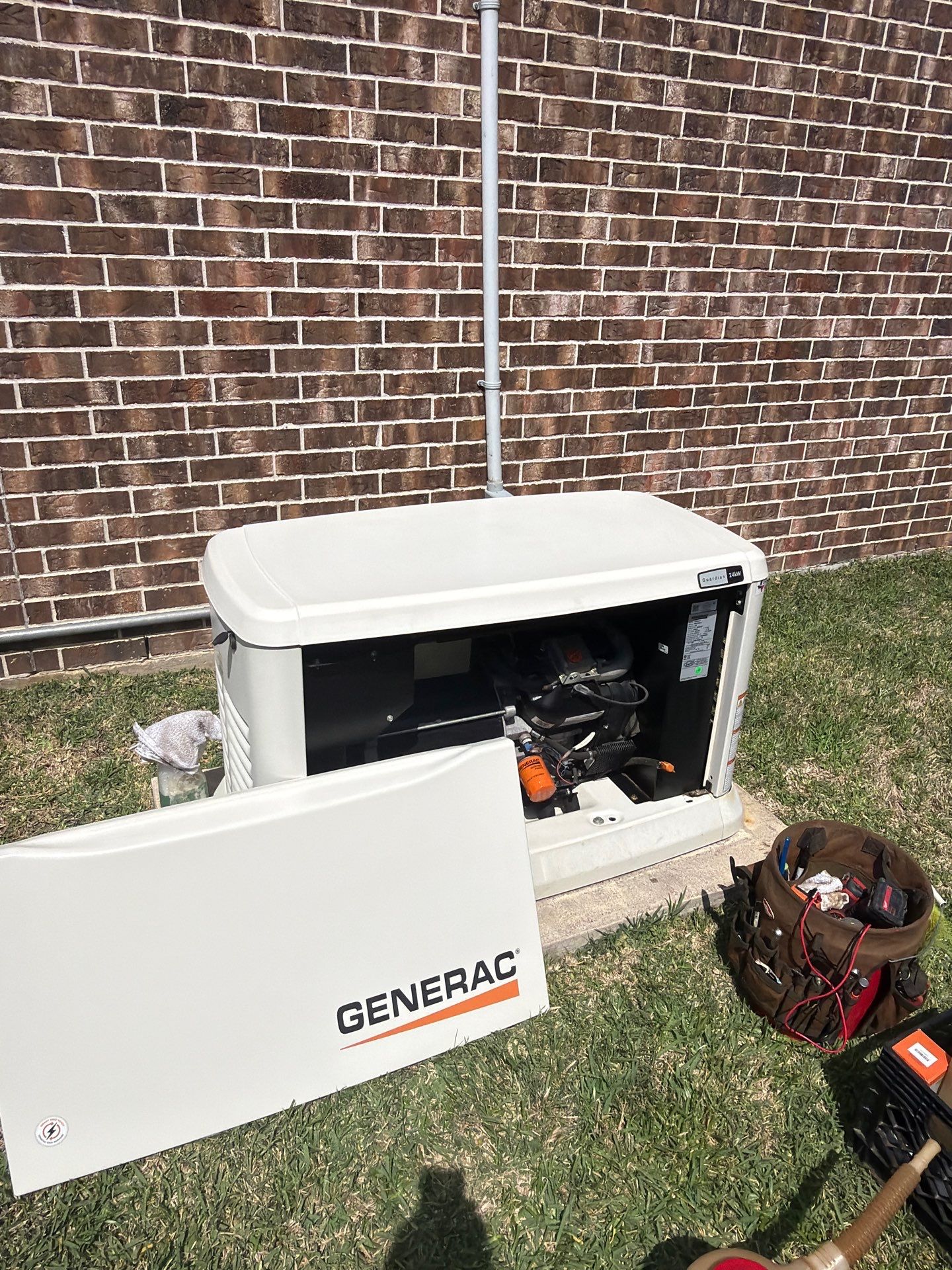 Residential Generac Standby Generator Troubleshooting and Repair in Brookshire, Texas by GenTex Elite Services