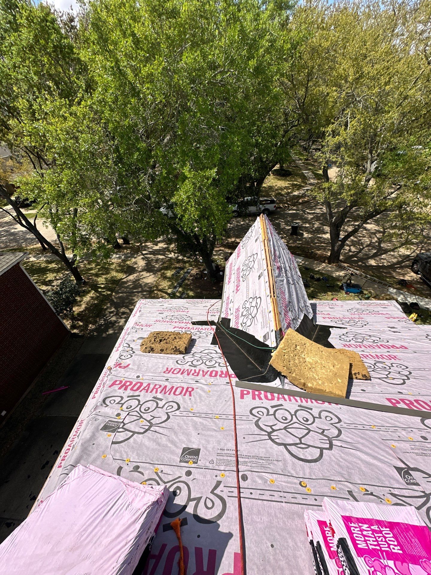 Project in Sugar Land by Motion Roofing