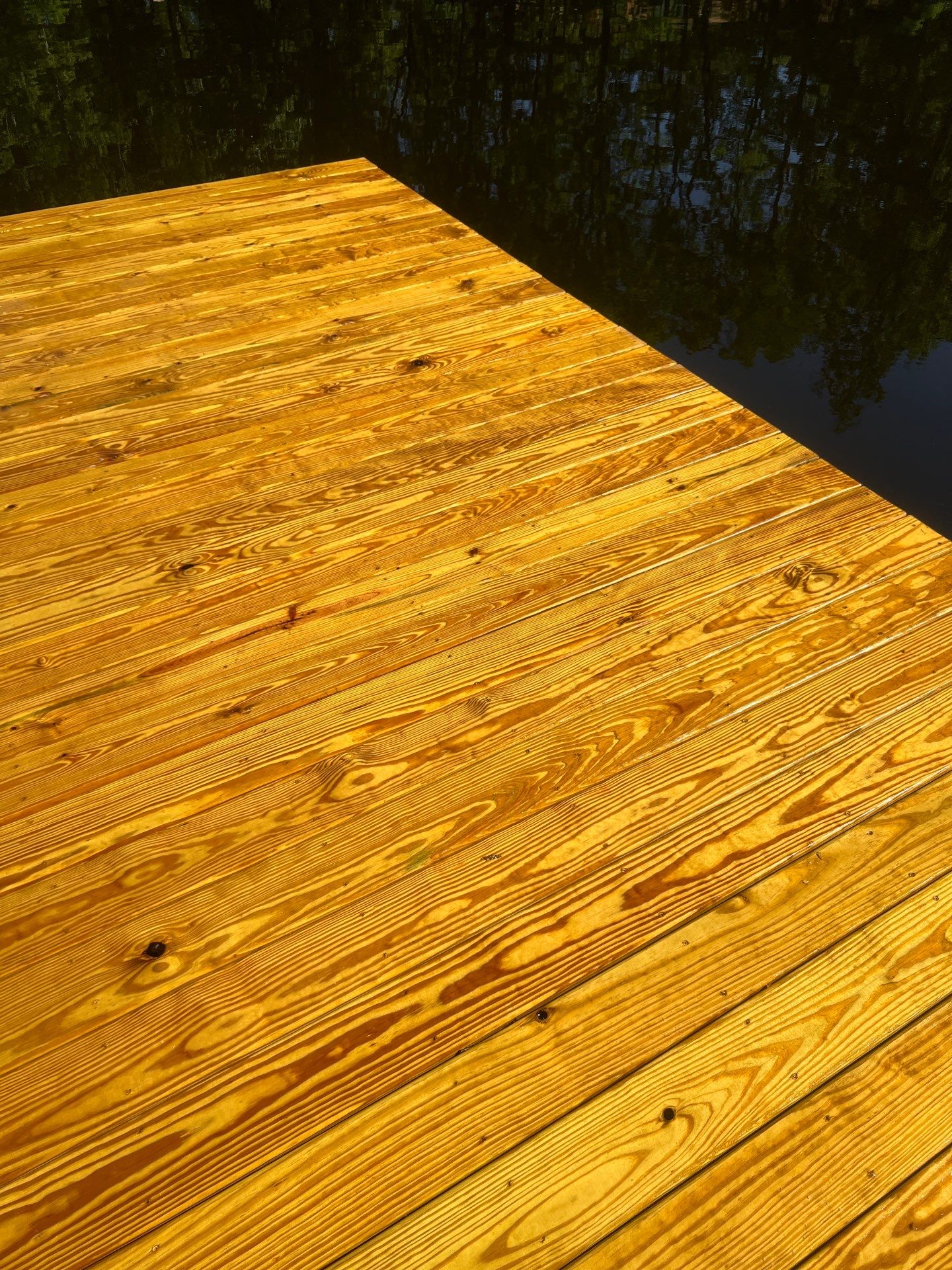 Dock using Wood Sealant by DuraSeal