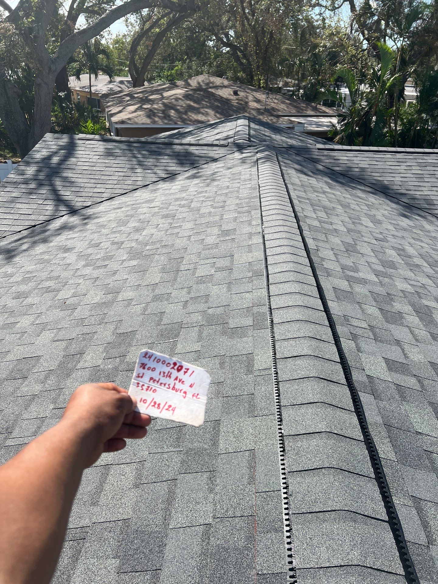 Project in St. Petersburg 33710 by Mitchell Roofing Company LLC 