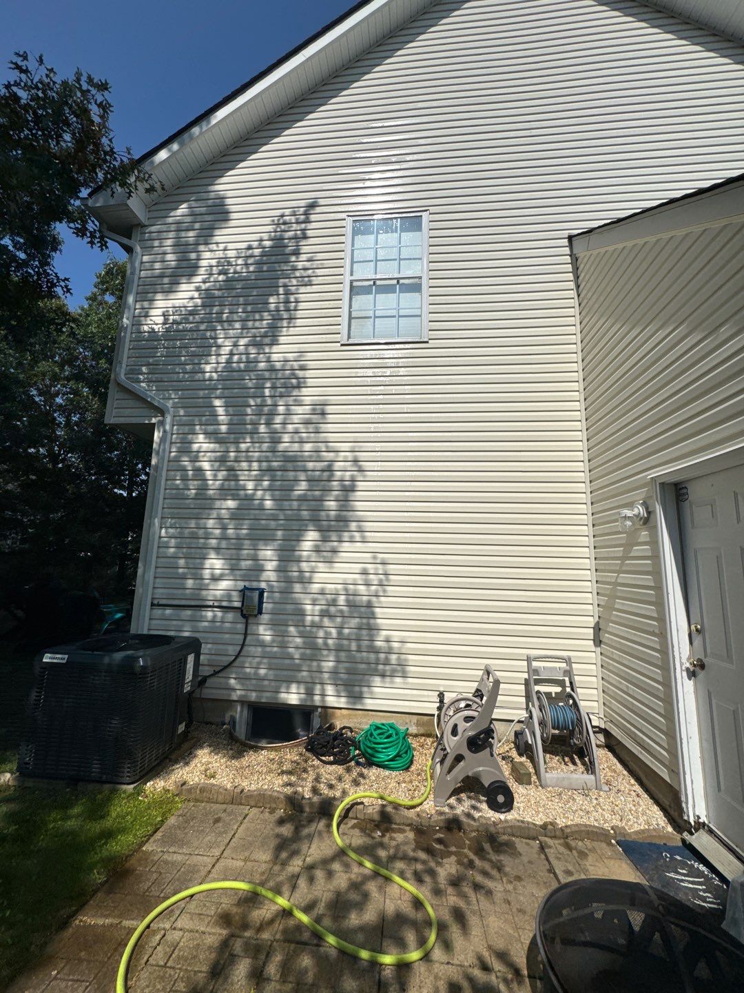 Residential Cleaning using House SoftWash by SJ Exterior