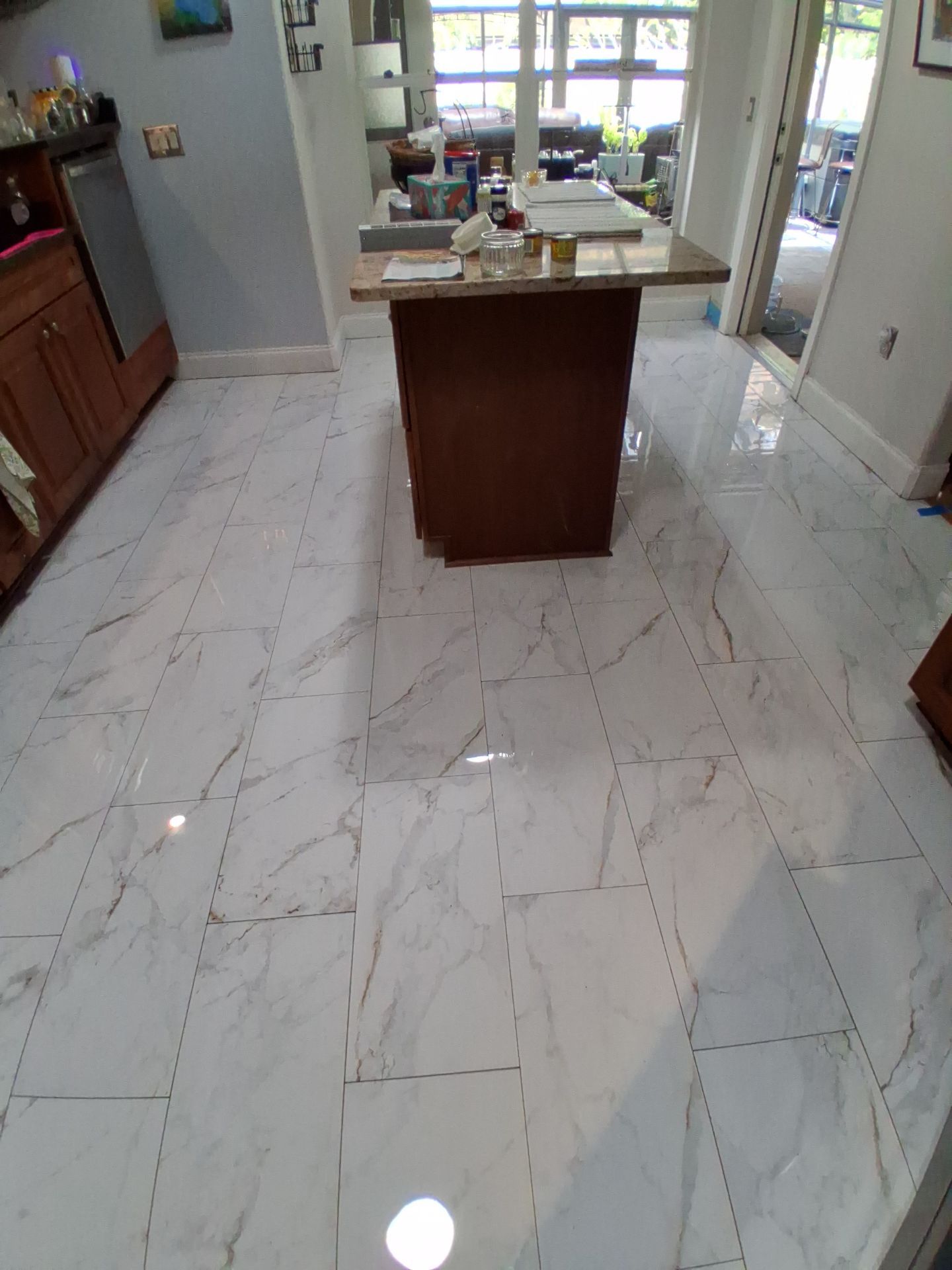 Kitchen Tile Upgrade  by Vrmmm Flooring