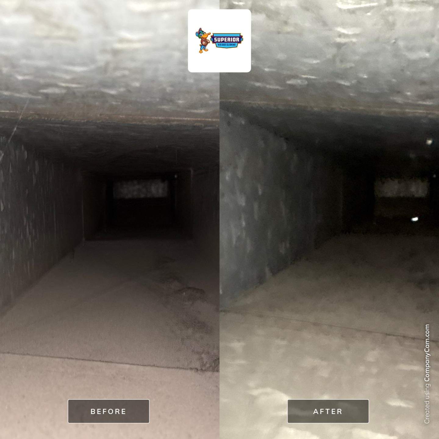 Air Duct Cleaning With a Vacuum Truck in Coraopolis, PA by Superior Air Duct Cleaning