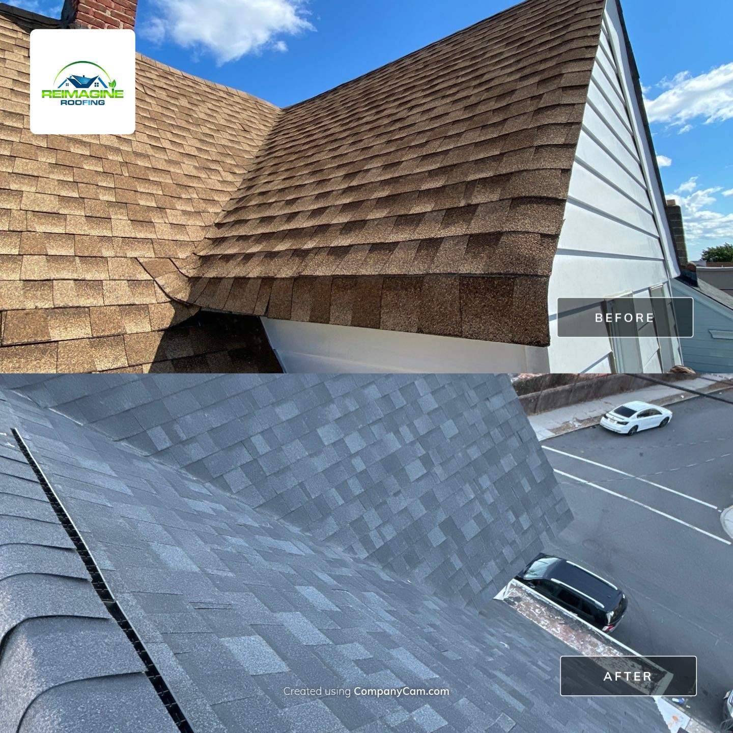 Estate Gray Shingles by Reimagine Roofing