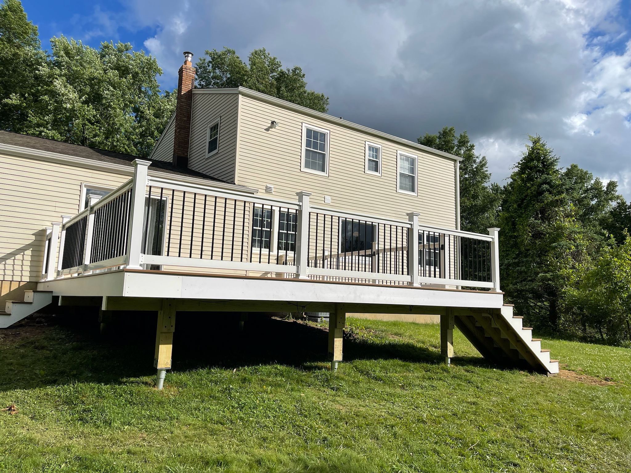 Project in Clinton Township by deck guardian