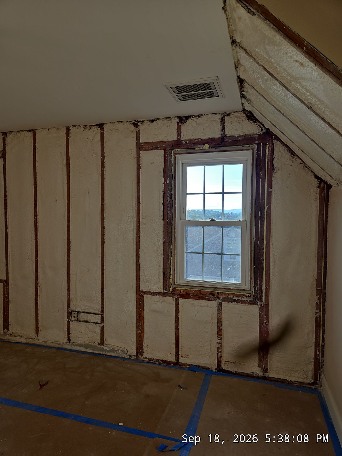 Energy Efficiency Retrofit and Spray Foam Insulation in Wallkill by NYS Foam & Energy