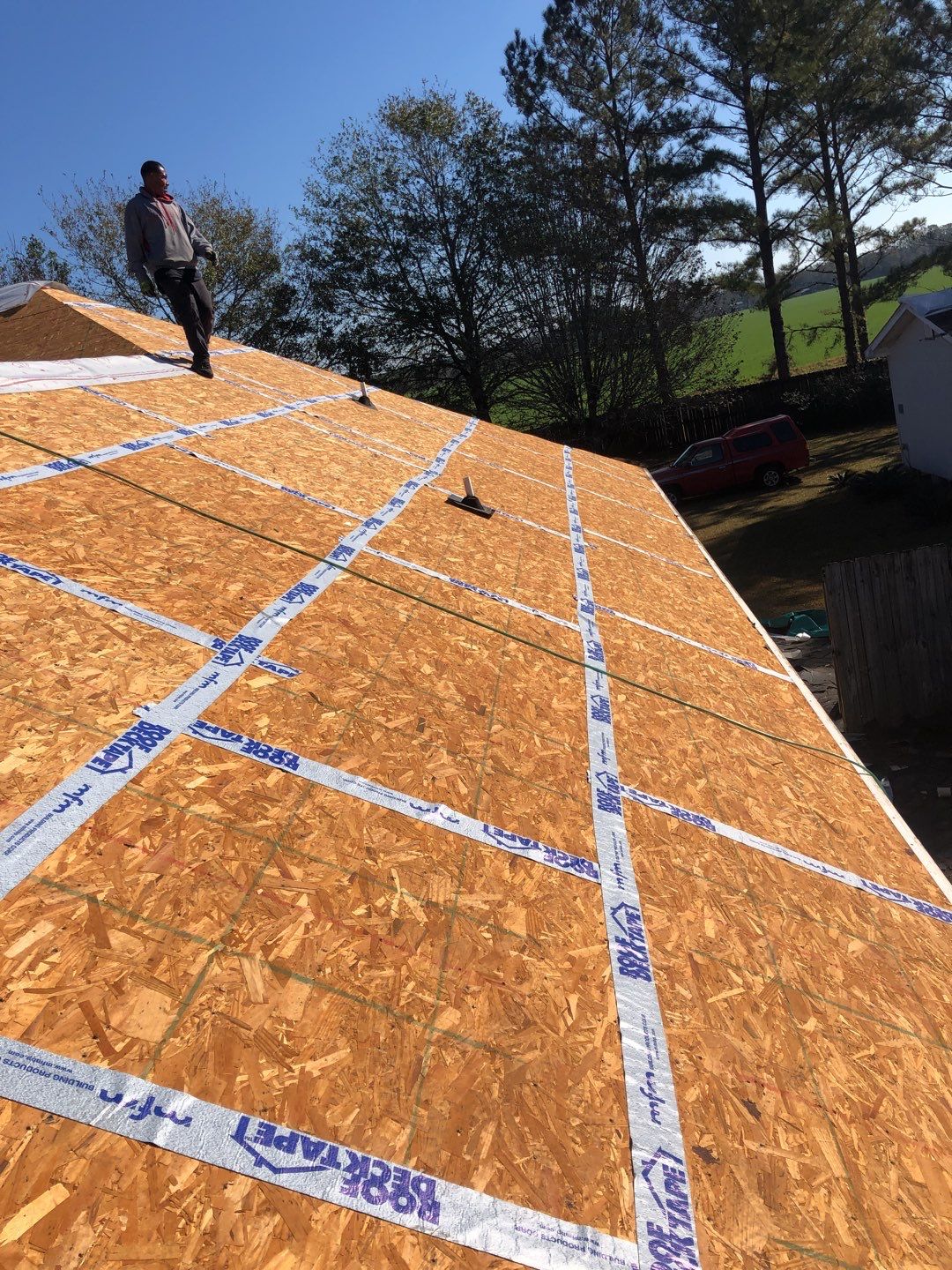 Residential Roofing Installation using Roof Replacement by American Roofing & Construction LLC
