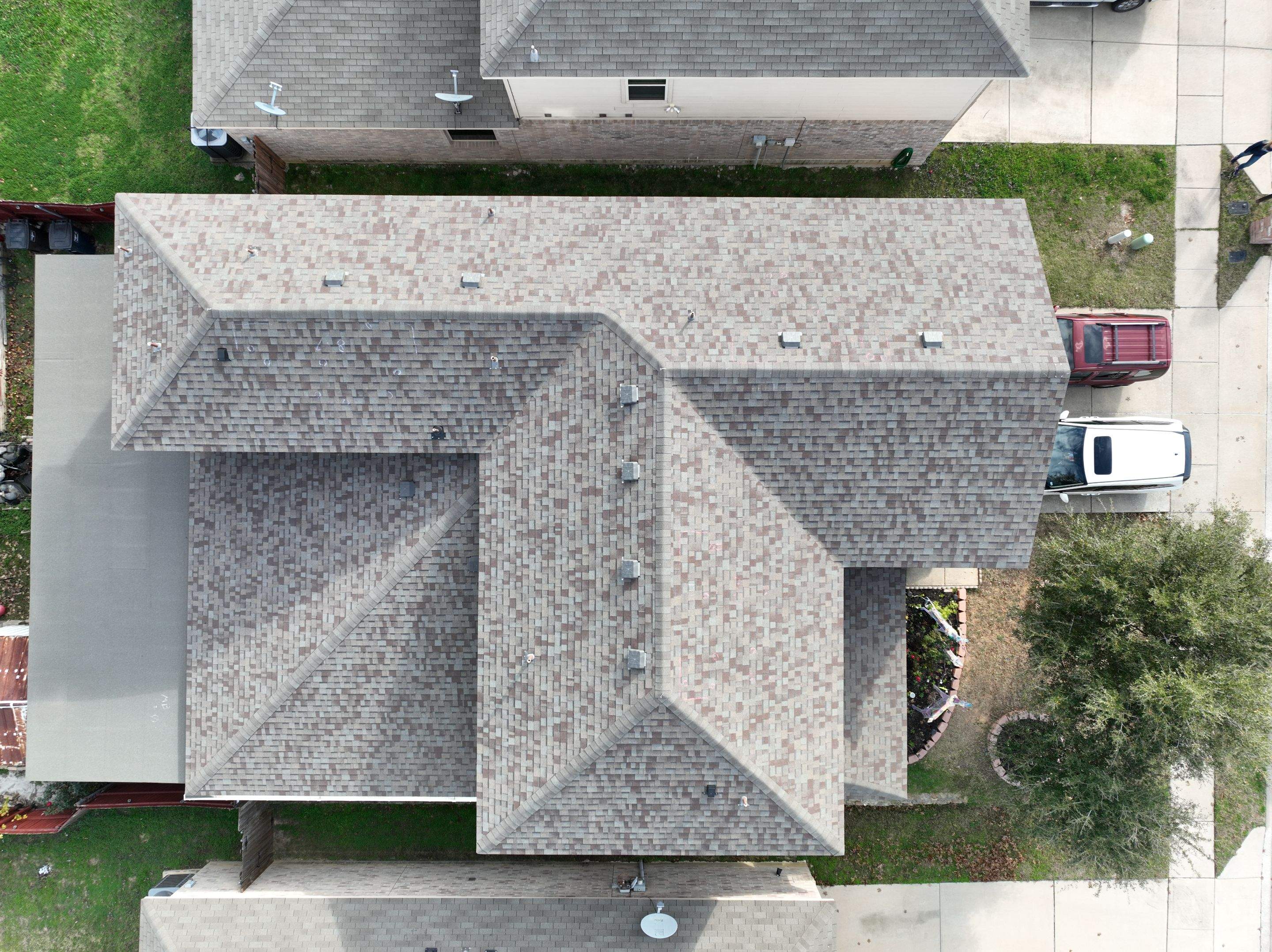 Upgraded roof to class 4 hail impact resistant by Becker Roofing and Exteriors