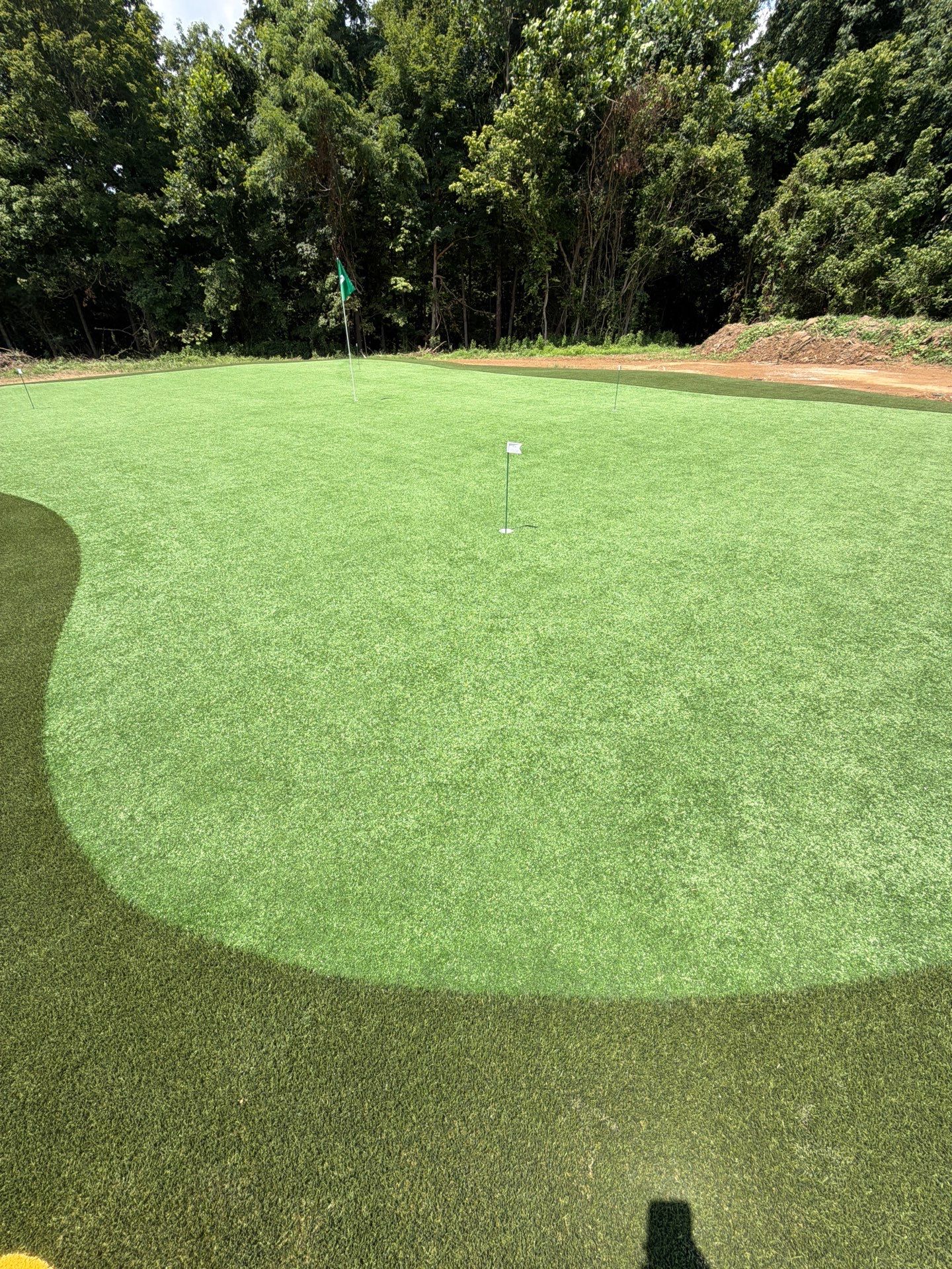 Custom Replica Golf Green and Tee Boxes in Batavia, Ohio by Southwest Greens Midwest
