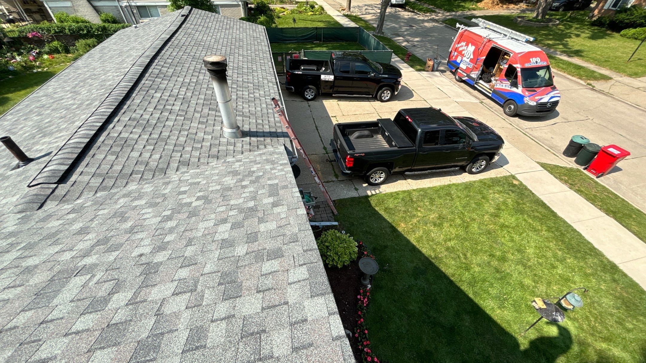 Roof Replacement using CertainTeed Landmark by 180 Contractors