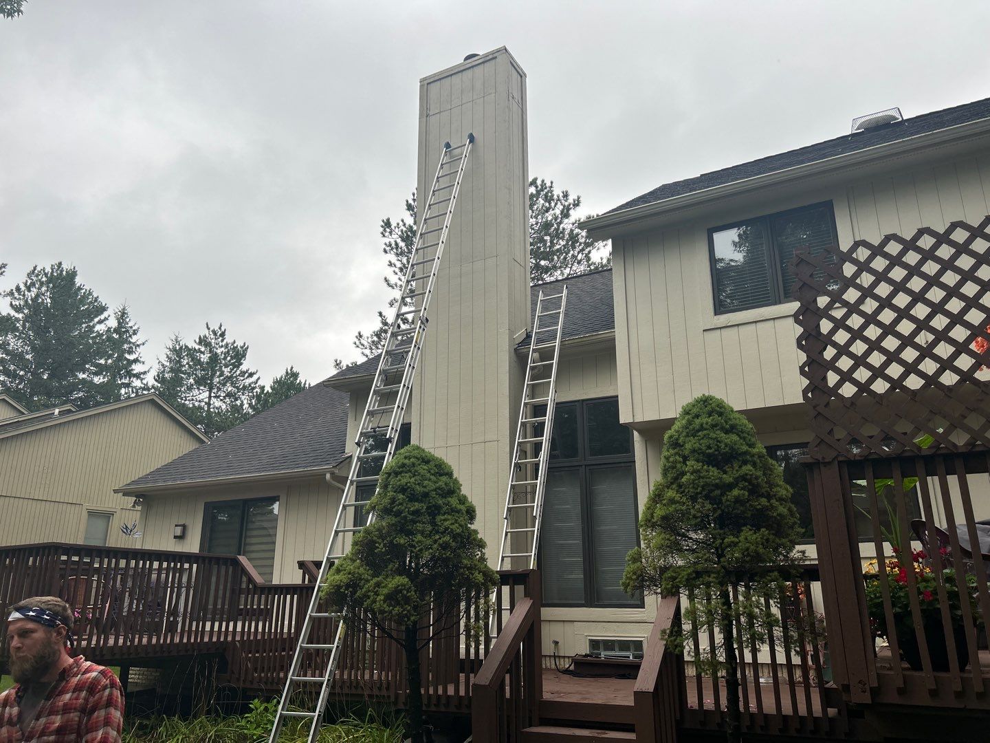 Roof Replacement using CertainTeed Landmark Weathered Wood by 180 Contractors