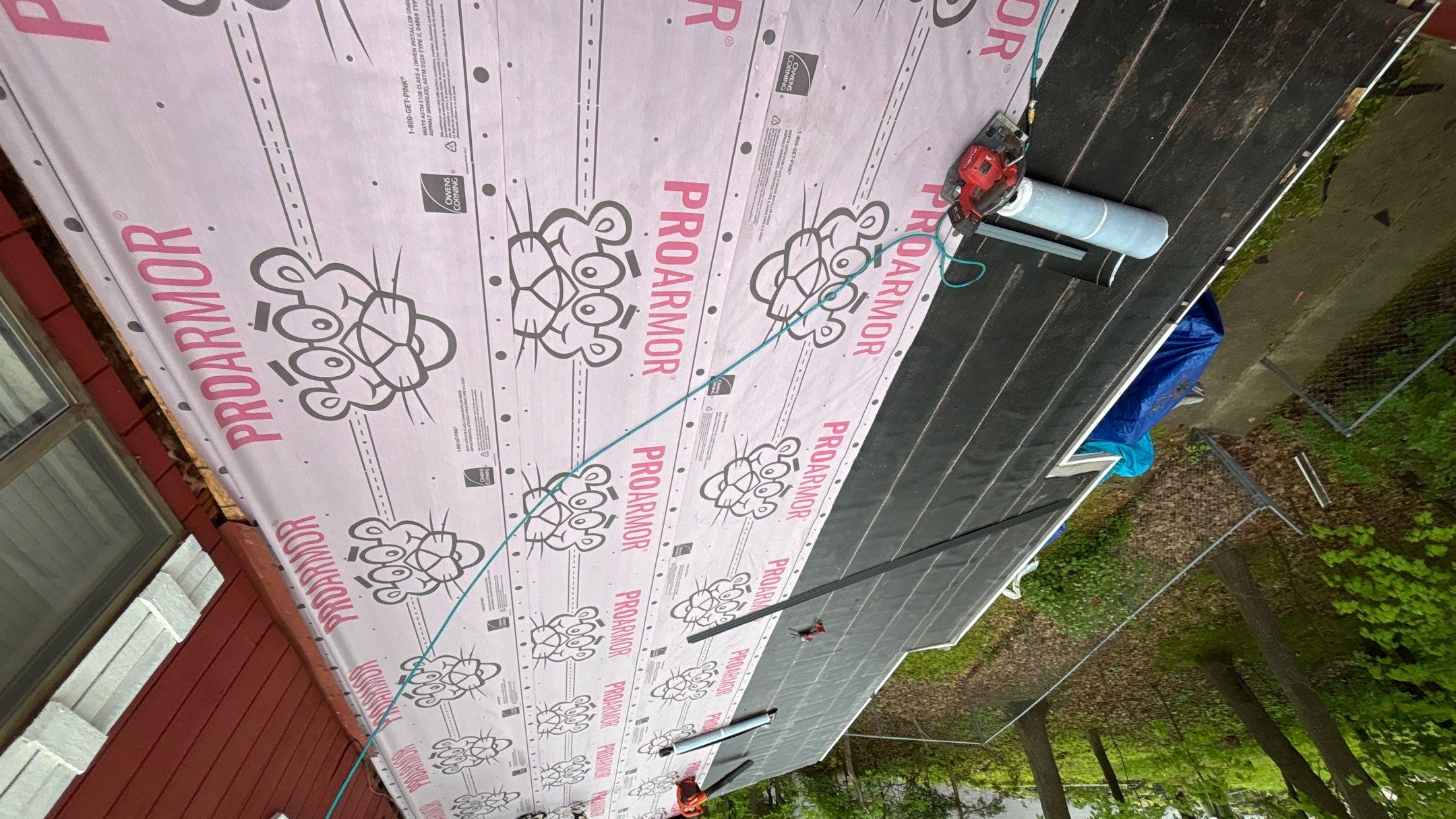 Roof Replacement using Owens Corning Storm Cloud by 180 Contractors
