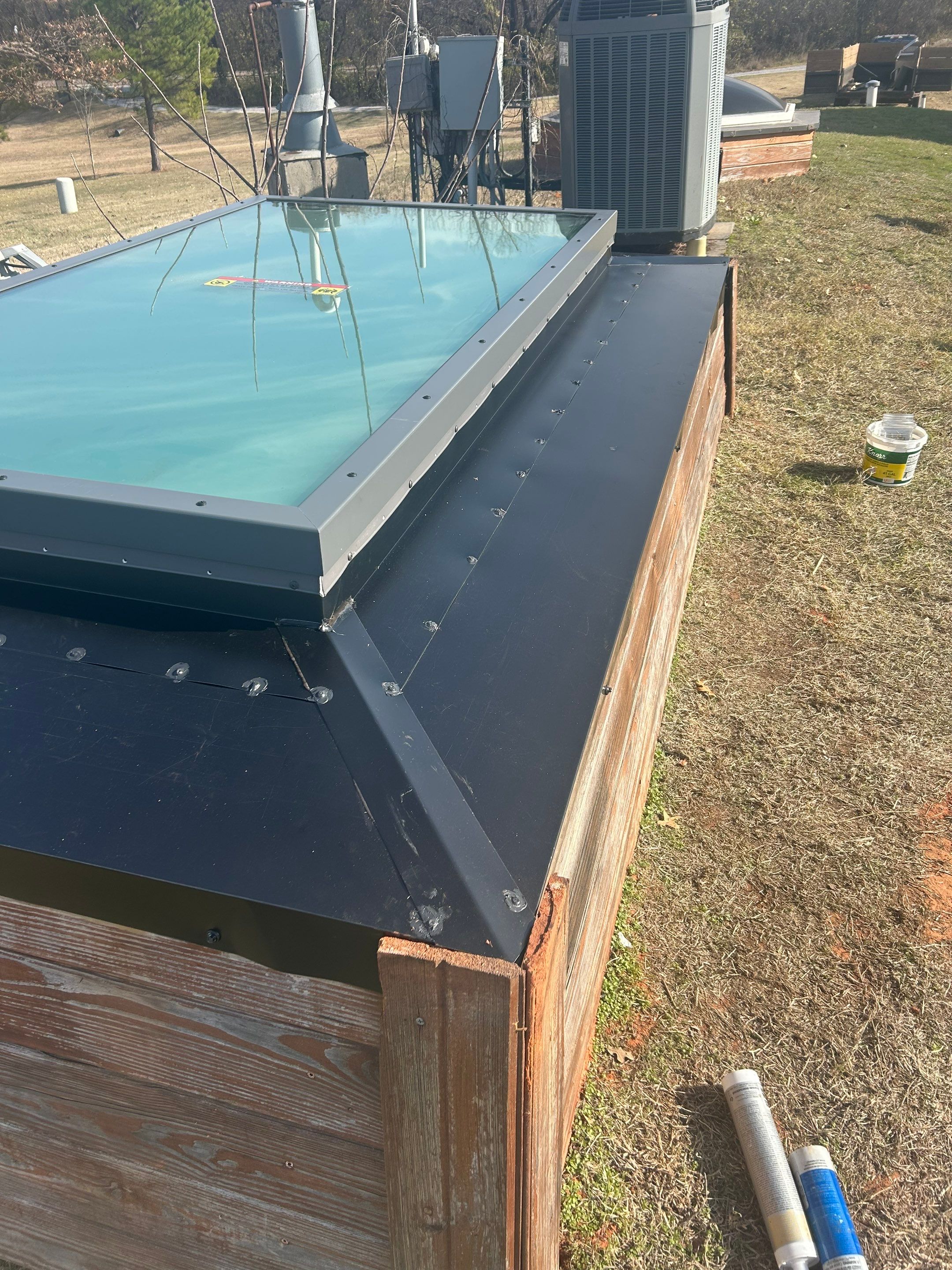 skylight replacement in Edmond by McCann's Roofing and Construction