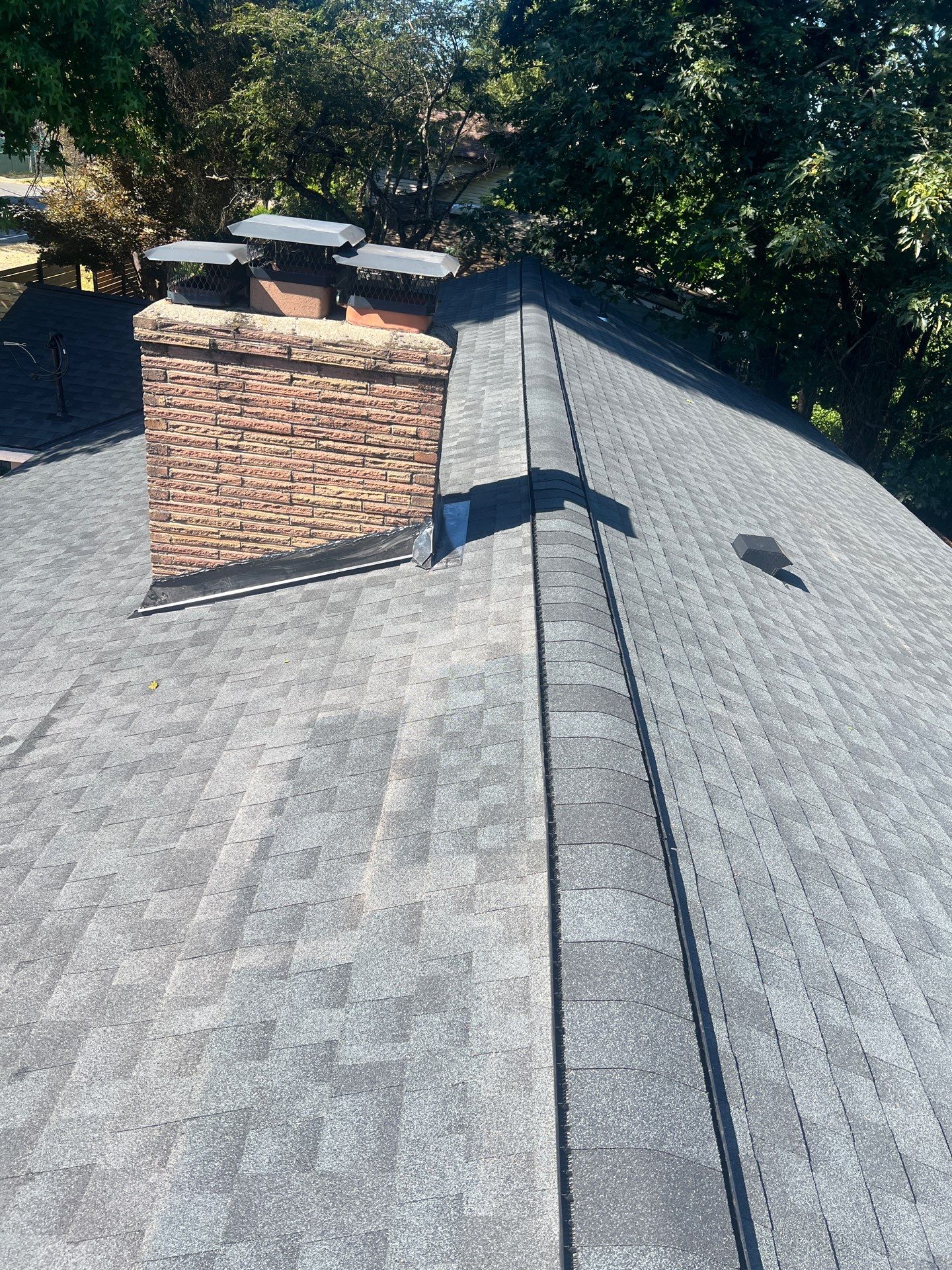 Residential Roofing Installation using GAF HDZ Shingles by Roofing Formula LLC