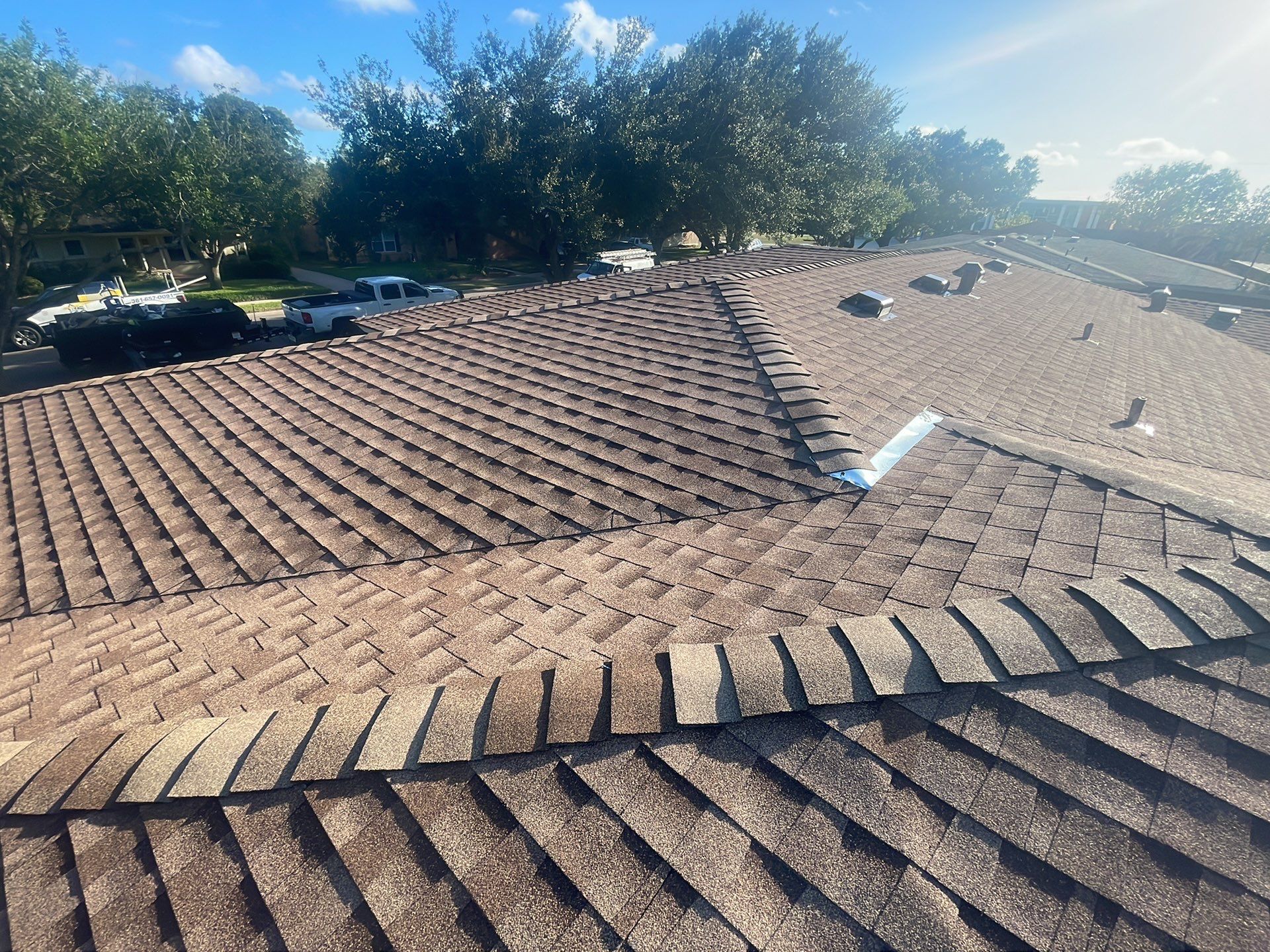 Residential Roofing Installation using GAF HDZ Shakewood by Lighthouse Roofing
