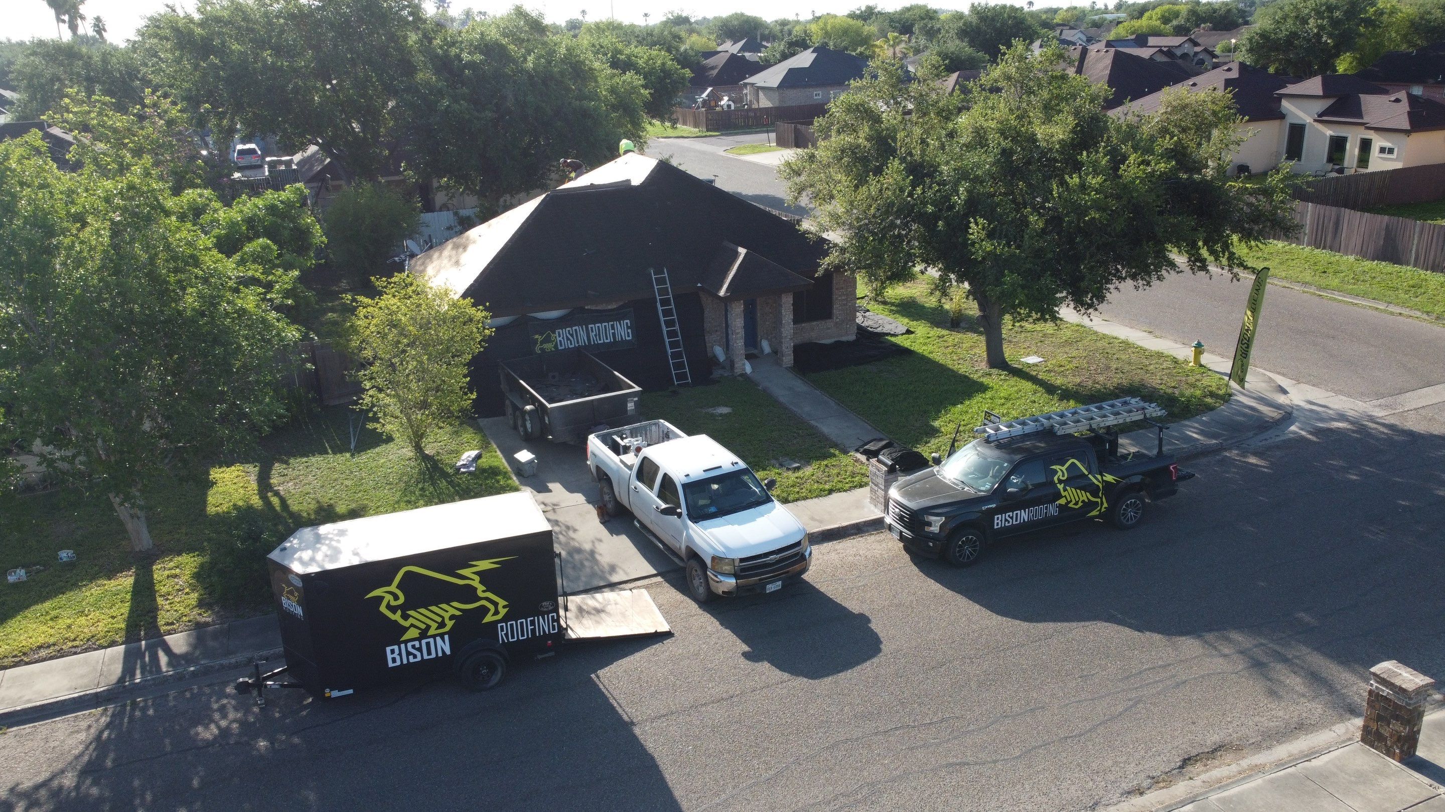 Project in San Juan by Bison Roofing  