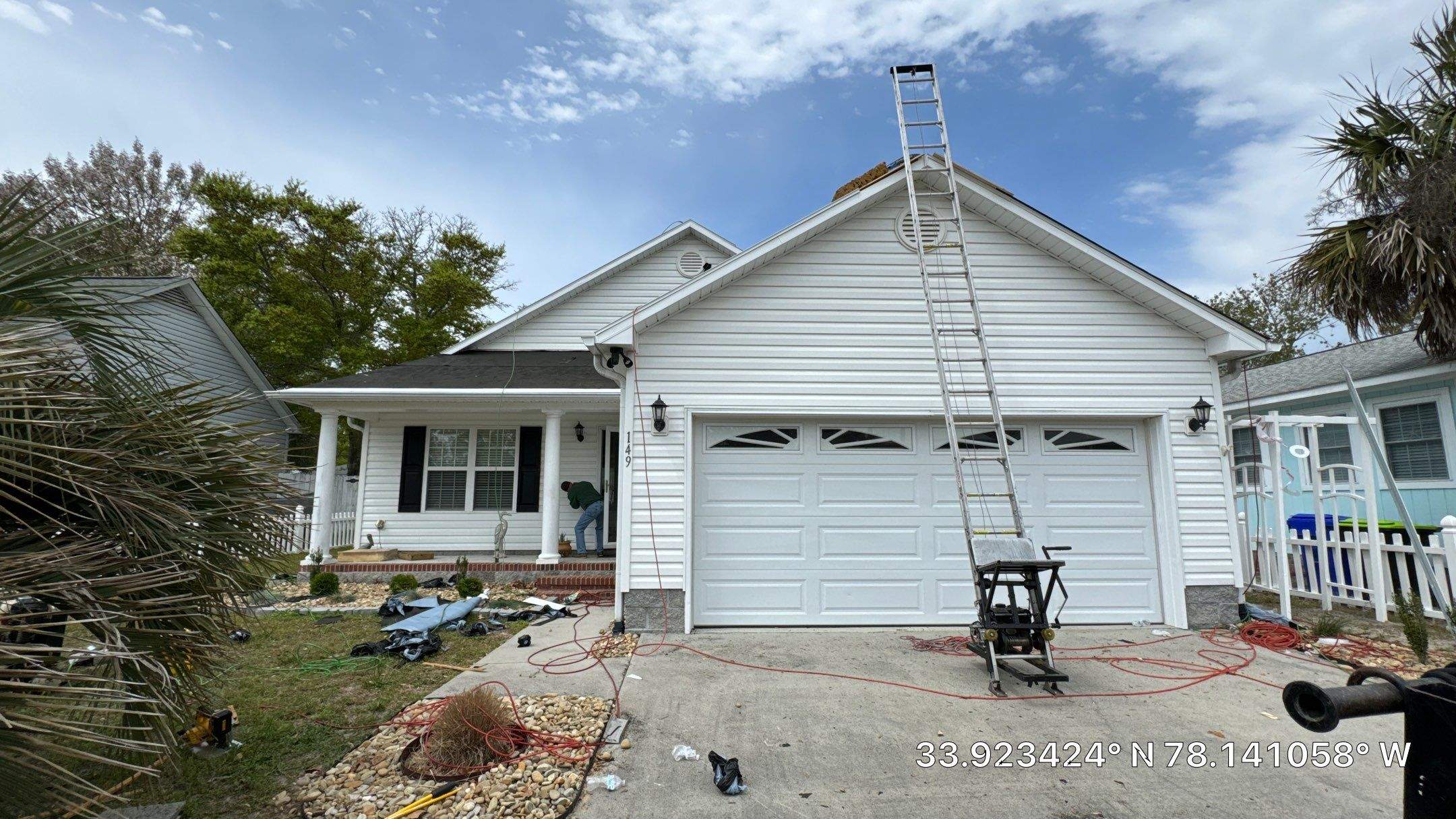 Asphalt Shingle Roof Replacement in Oak Island, NC by RGR Construction and Roofing, LLC