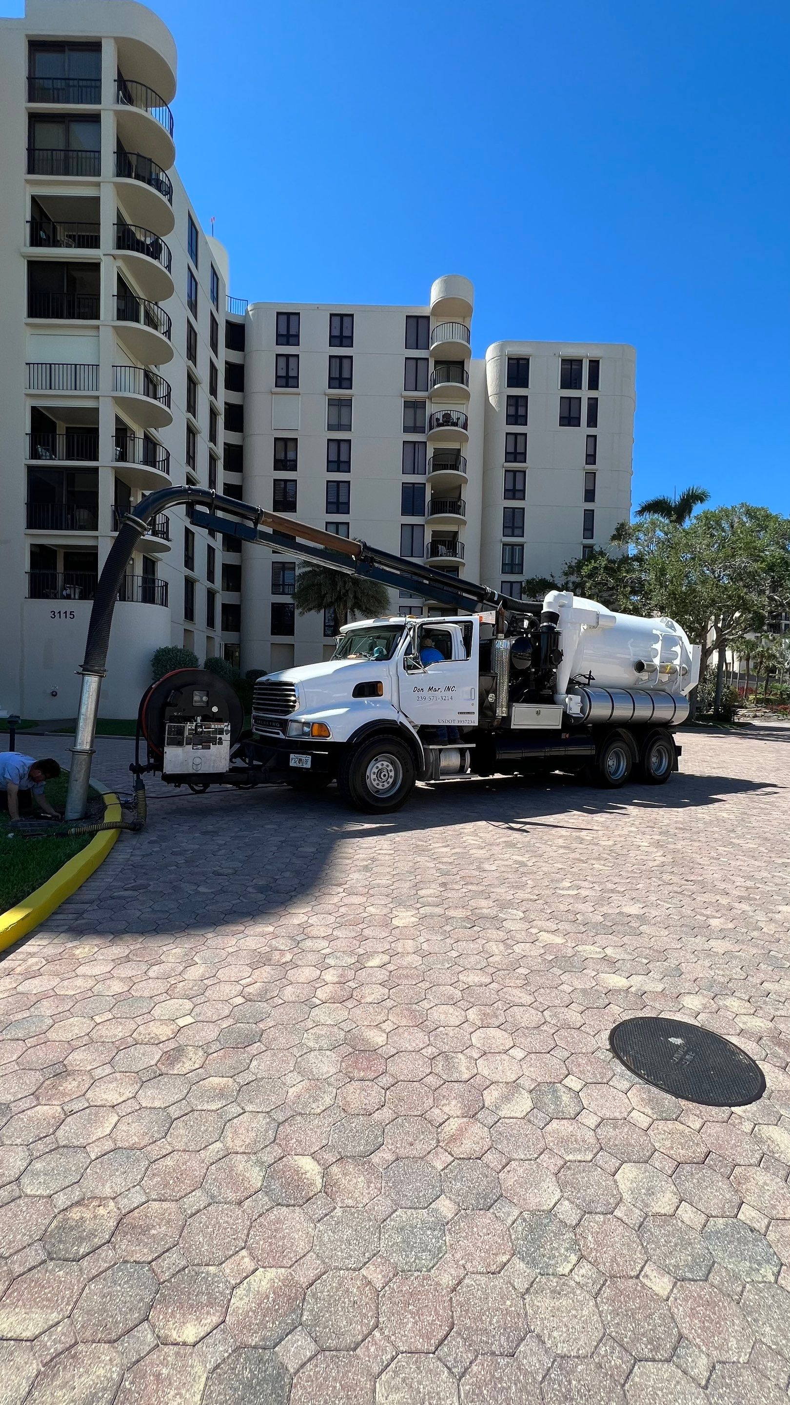 Condo Storm Water System Maintenance by Don Mar, Inc. Storm Water Solutions