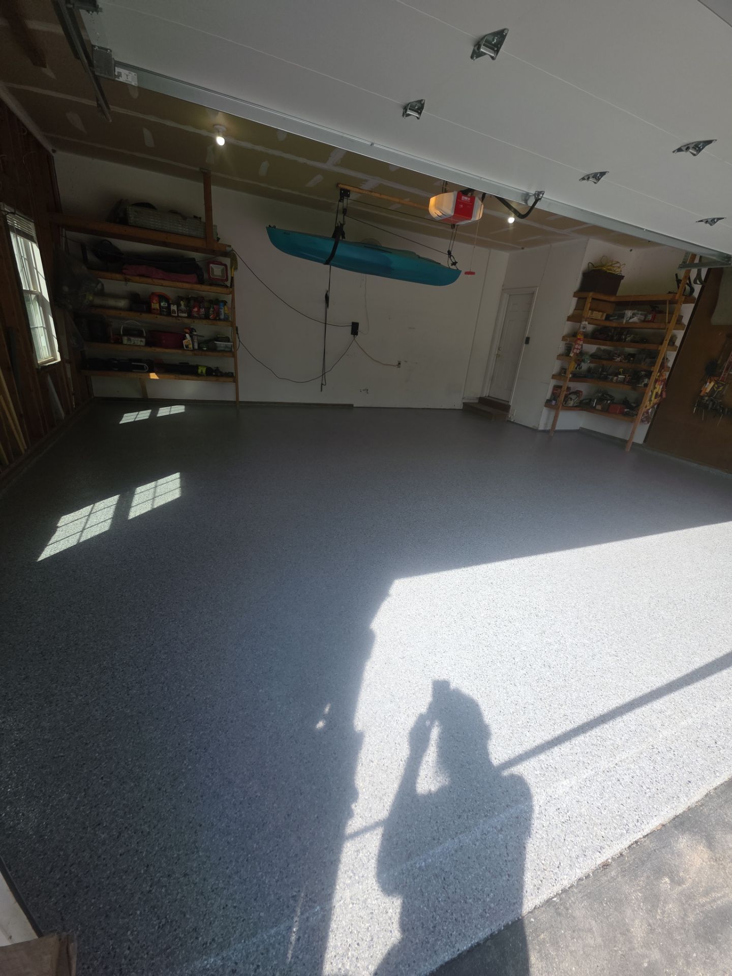 Vintage Silverado Garage Coating by NG Masonry & Construction LLC