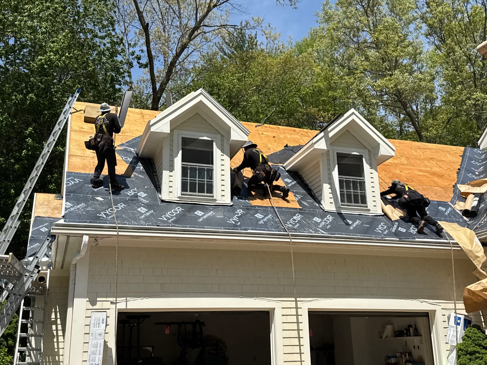 48-Square Roof Replacement in Exeter, NH Using Owens Corning Duration Shingles in Driftwood by Compass exteriors