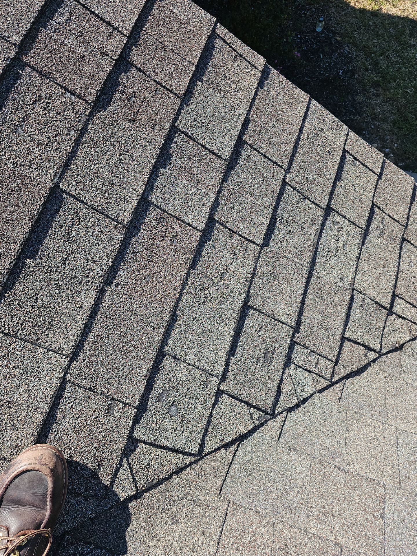 Hail Damage using Owen's Corning Duration (Lifetime) Shingles by Roof Repair Company