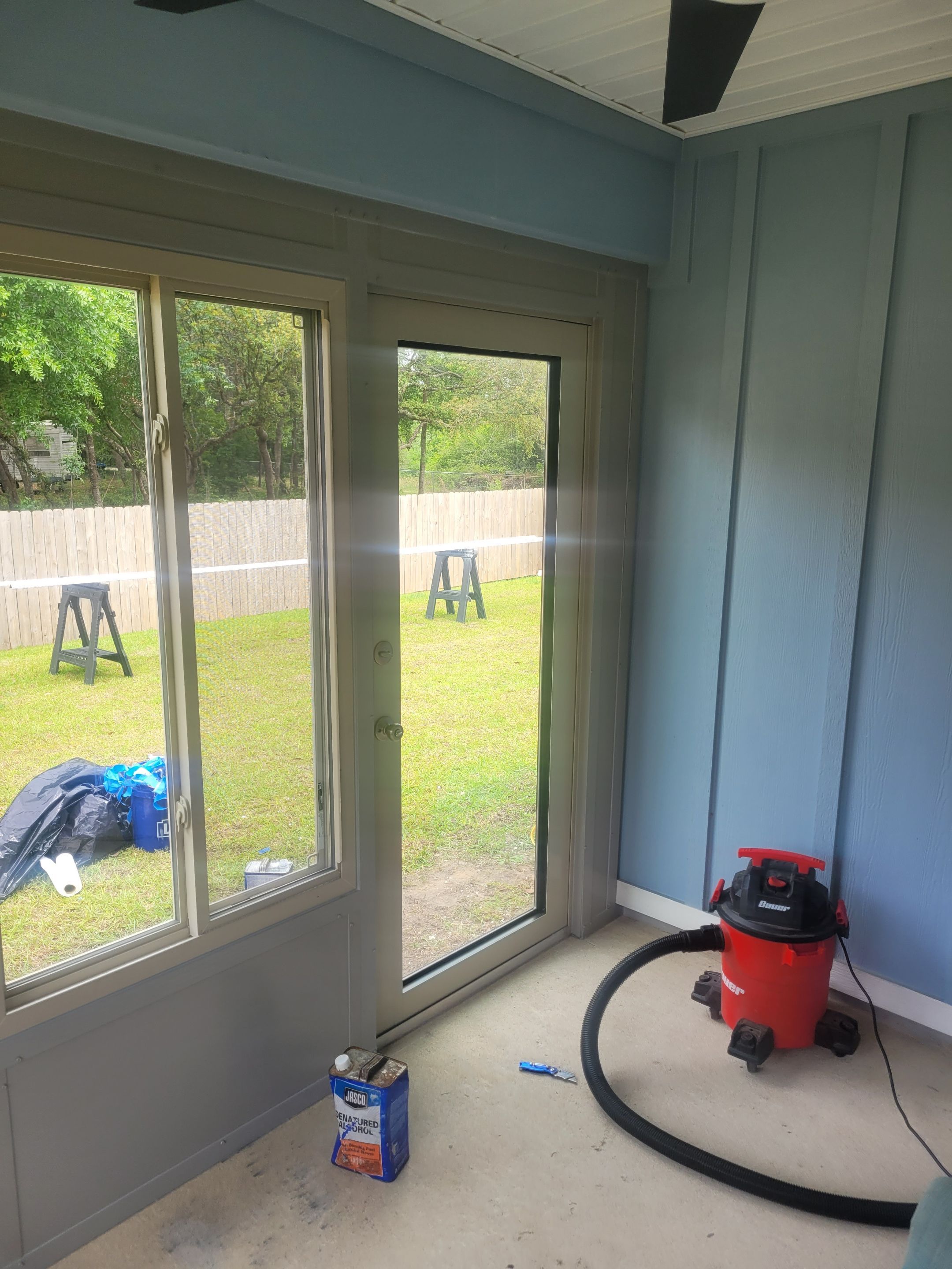 Screen Under Glass Room in Crestview by Titan Sunrooms