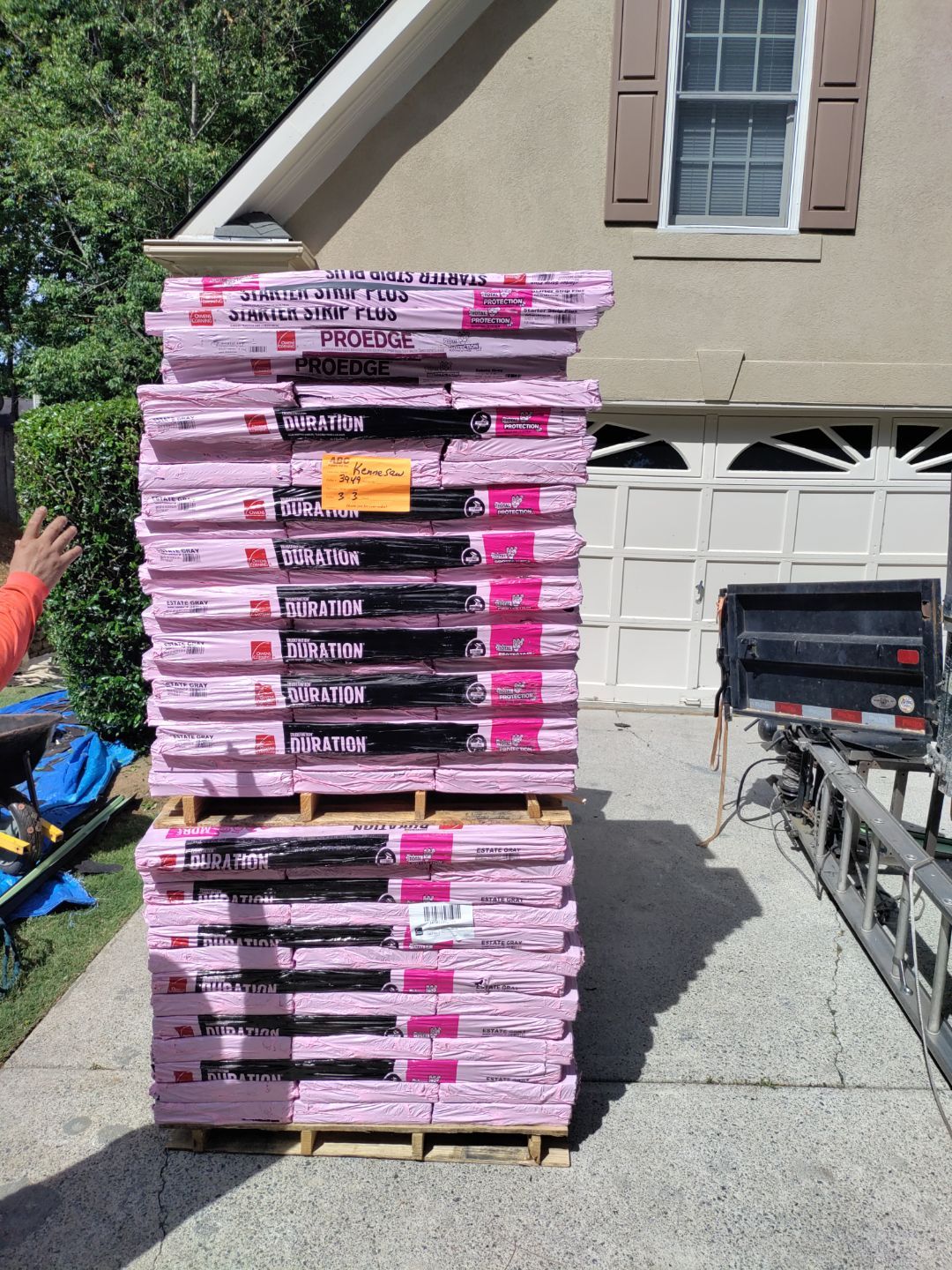 Residential Roof Replacement using Owens Corning Estate Gray by Inspector Roofing and Restoration