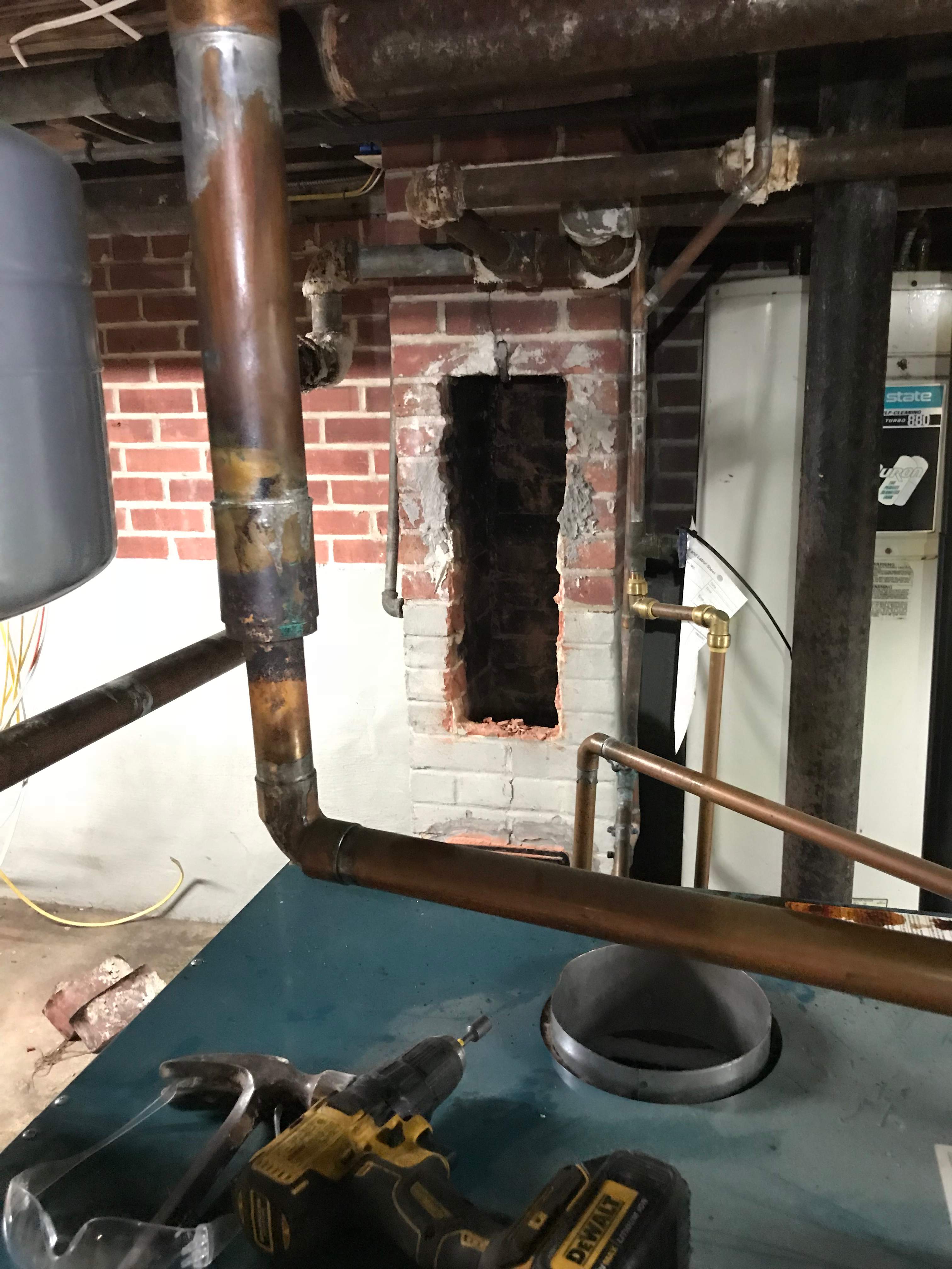 Boiler Chimney Relining in Belle Haven, VA by Premier Chimney and Roofing