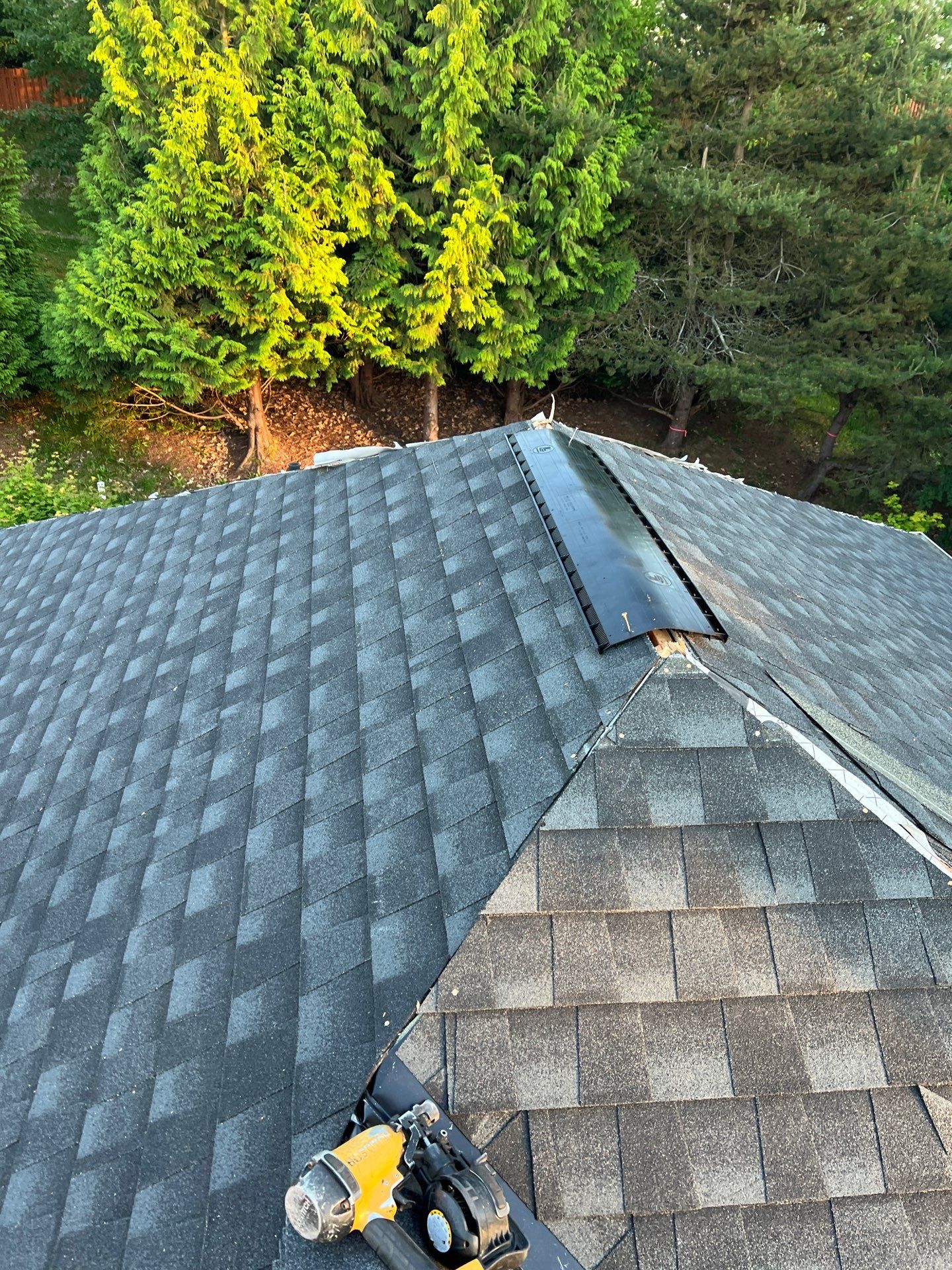 Residential Roofing Installation using GAF UHDZ Shingles by Roofing Formula LLC