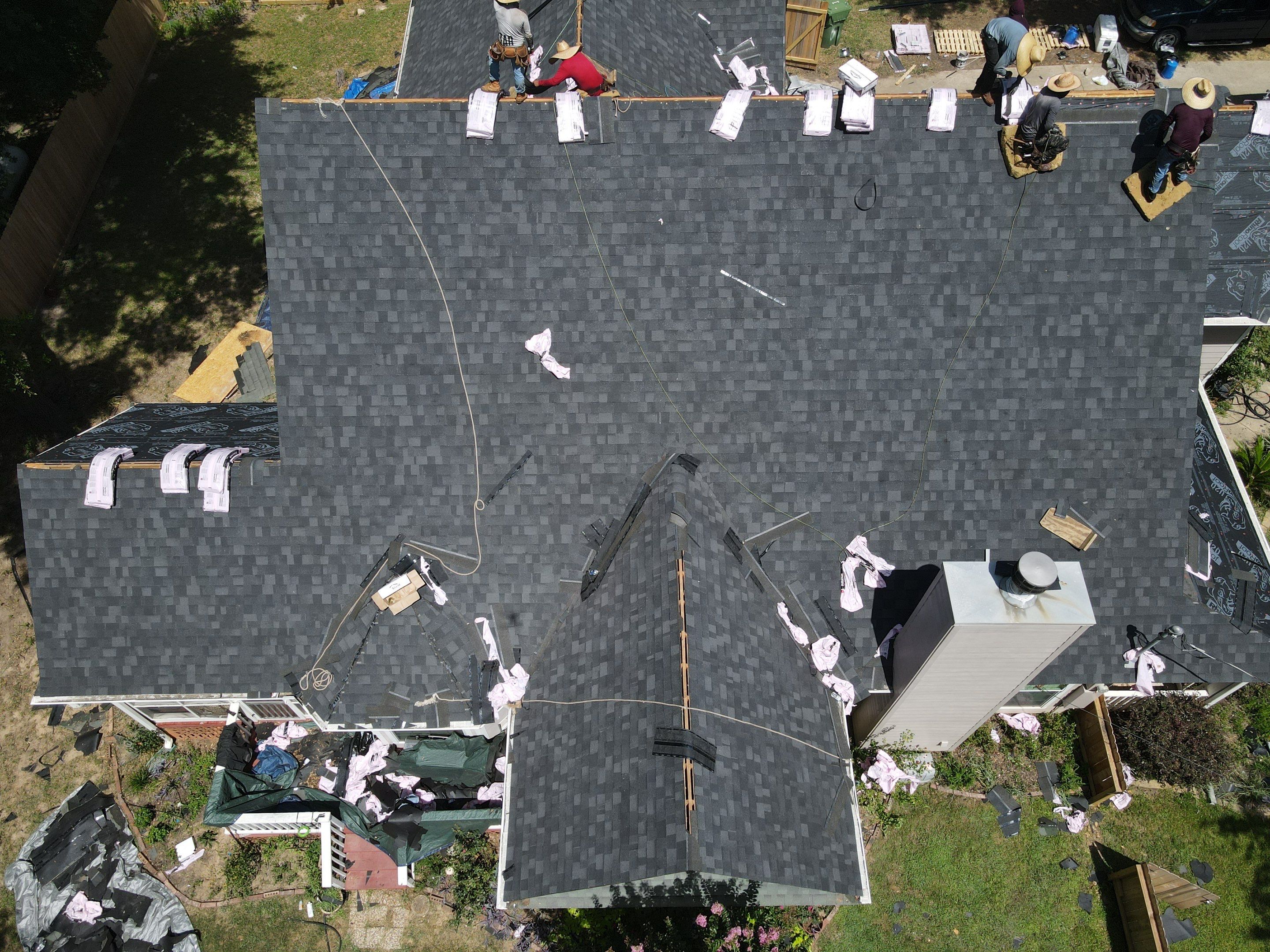 Residential Roofing Installation using Owen's Corning by Roof Concepts Construction