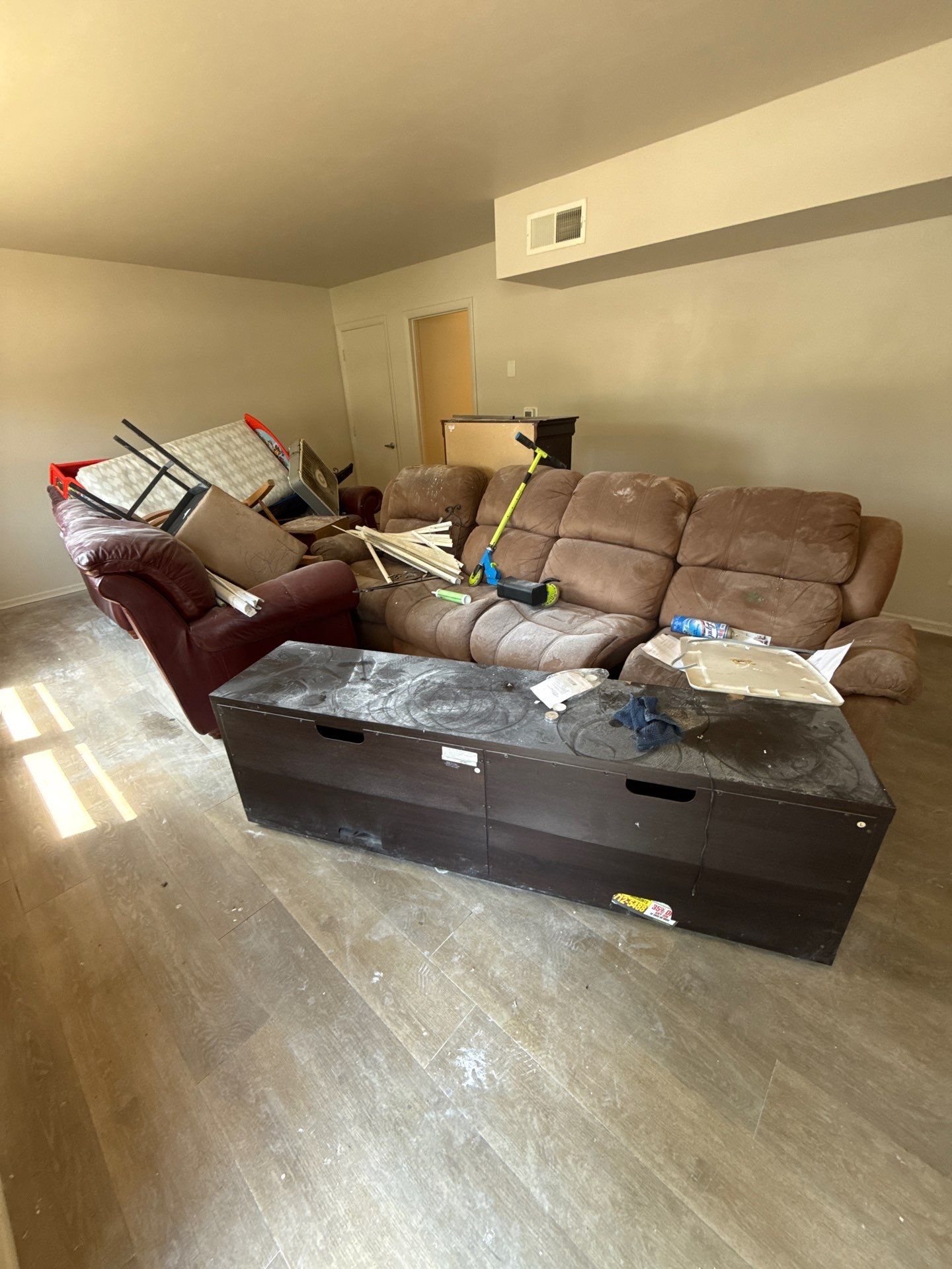 Monthly Apartment Clean Up by Badger Hauling