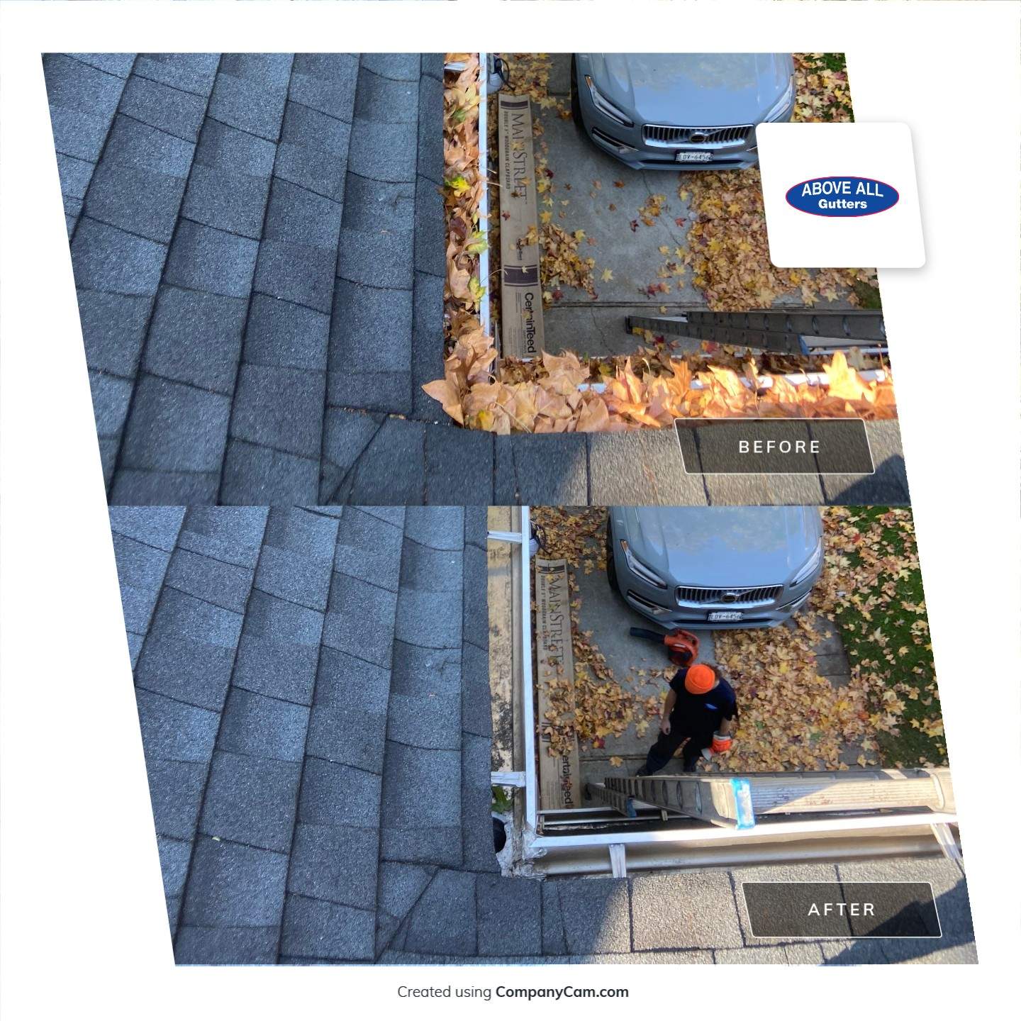 Gutters Clogged with Itchy balls by Above All Gutters