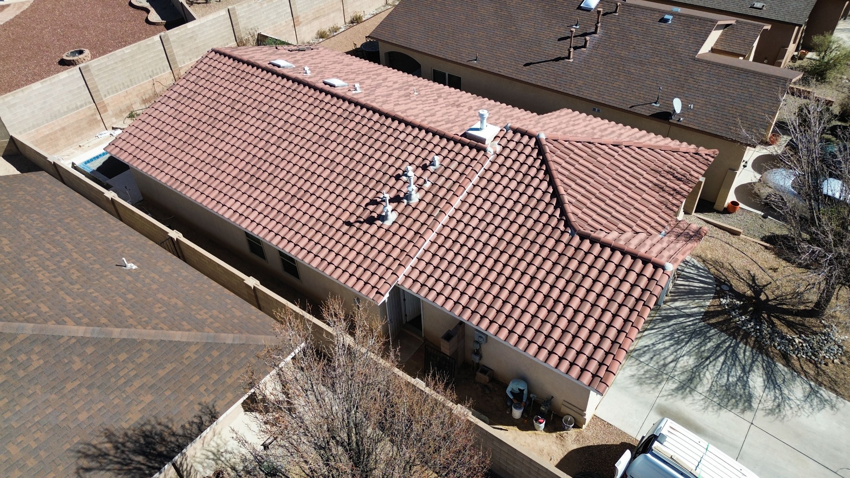 Bald Eagle Rd NW • Albuquerque, NM 87114 by Doyle Roof Masters Inc
