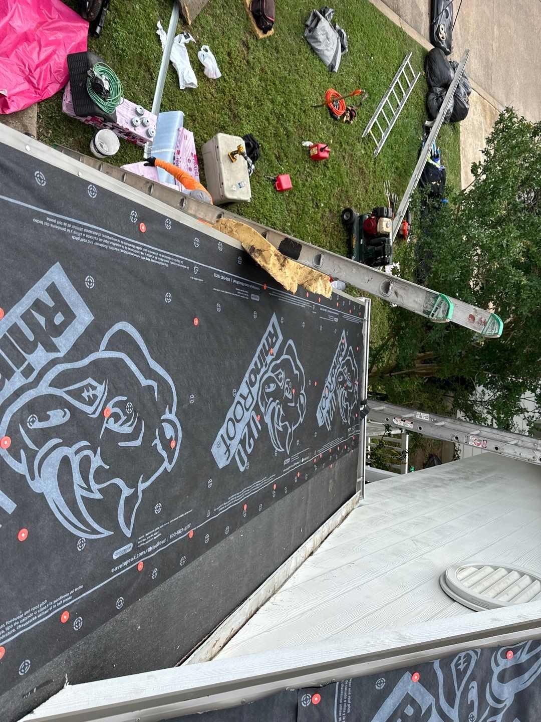 Residential Roofing Installation using Owen's Corning Duration (Lifetime) Shingles by Roof Repair Company