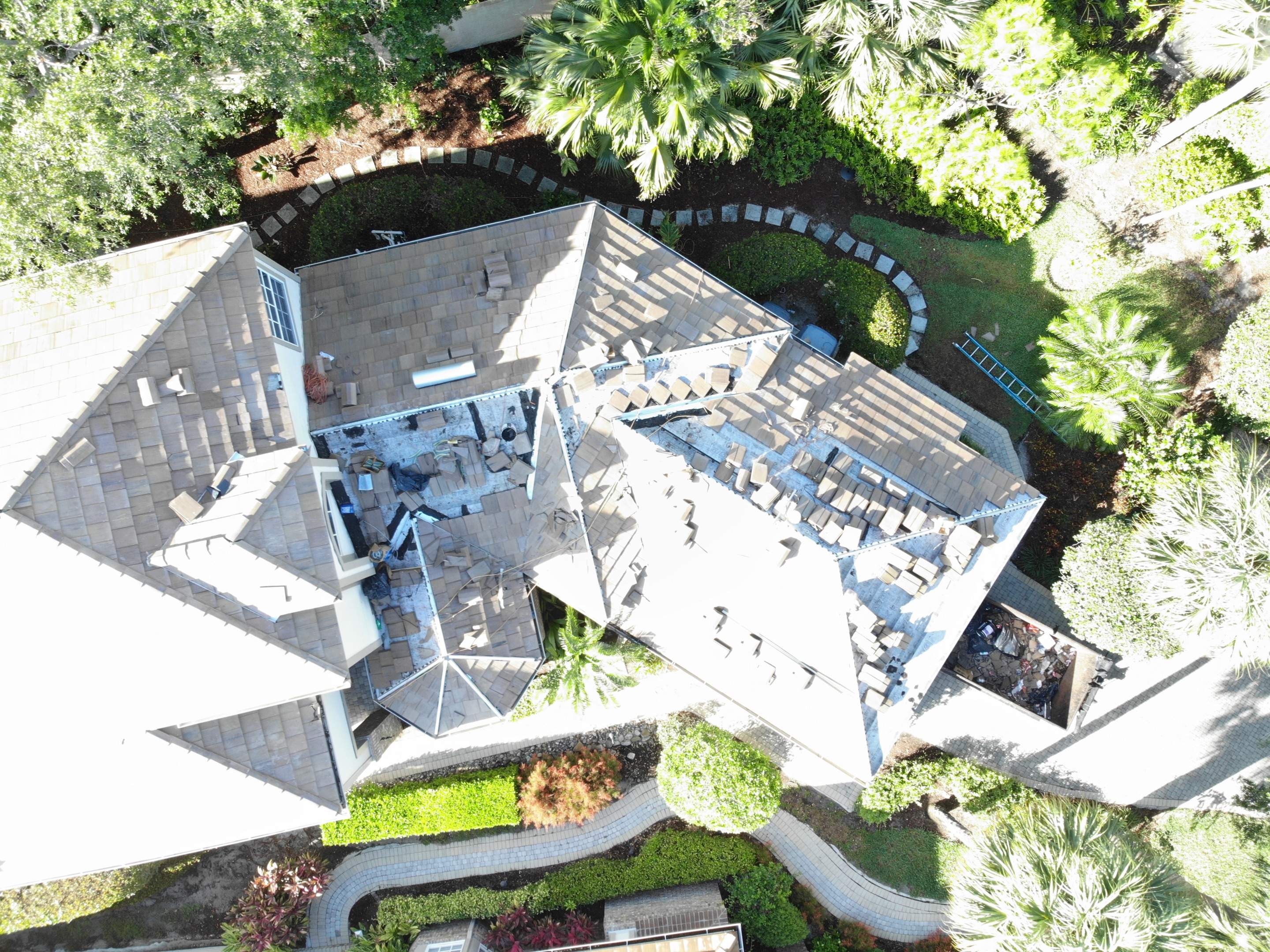 Residential Roofing Installation using Concrete Tile in Bonita Bay Community by International Roofing