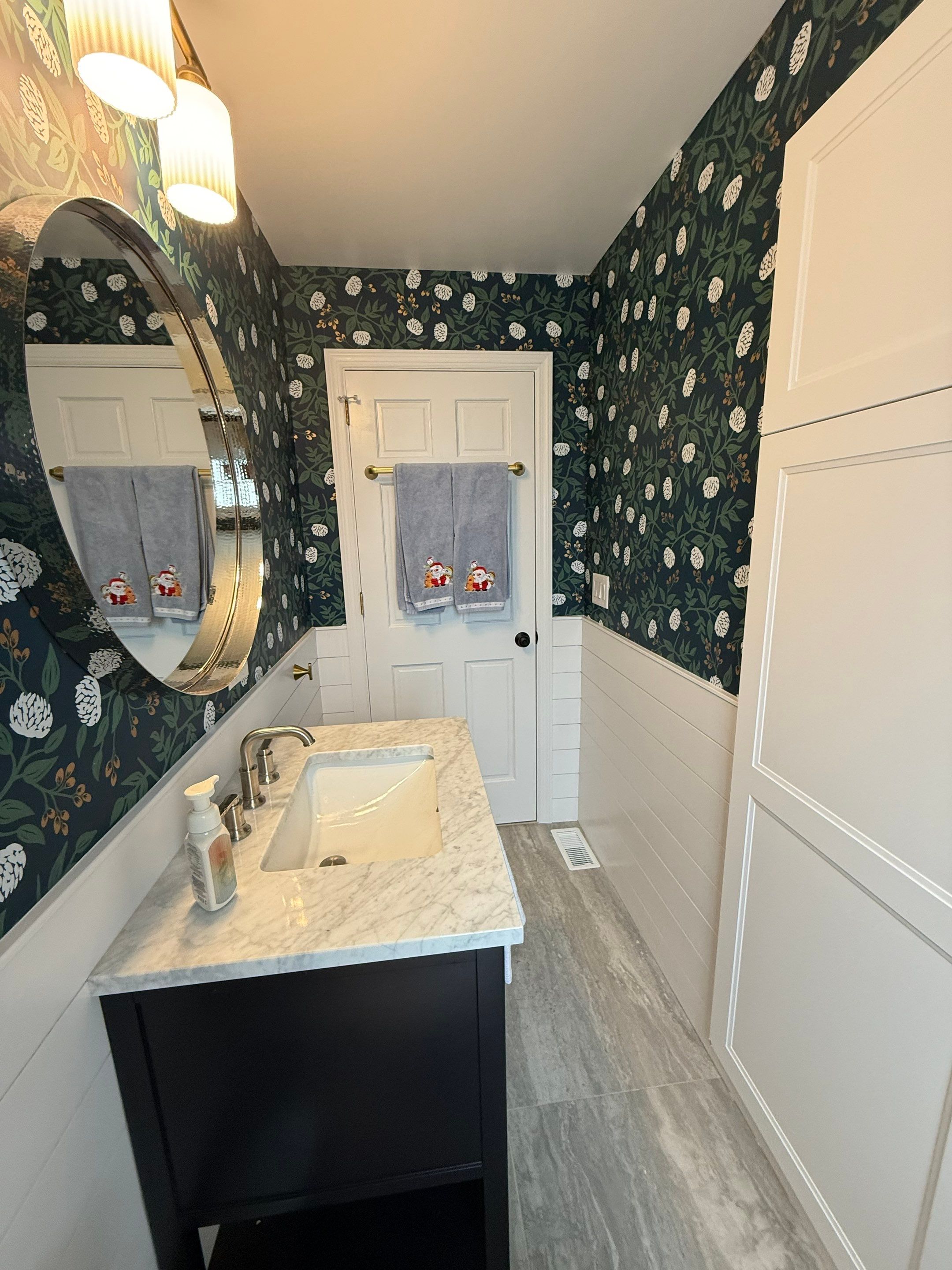 Bathroom Remodel using Tile by Home Concepts Construction