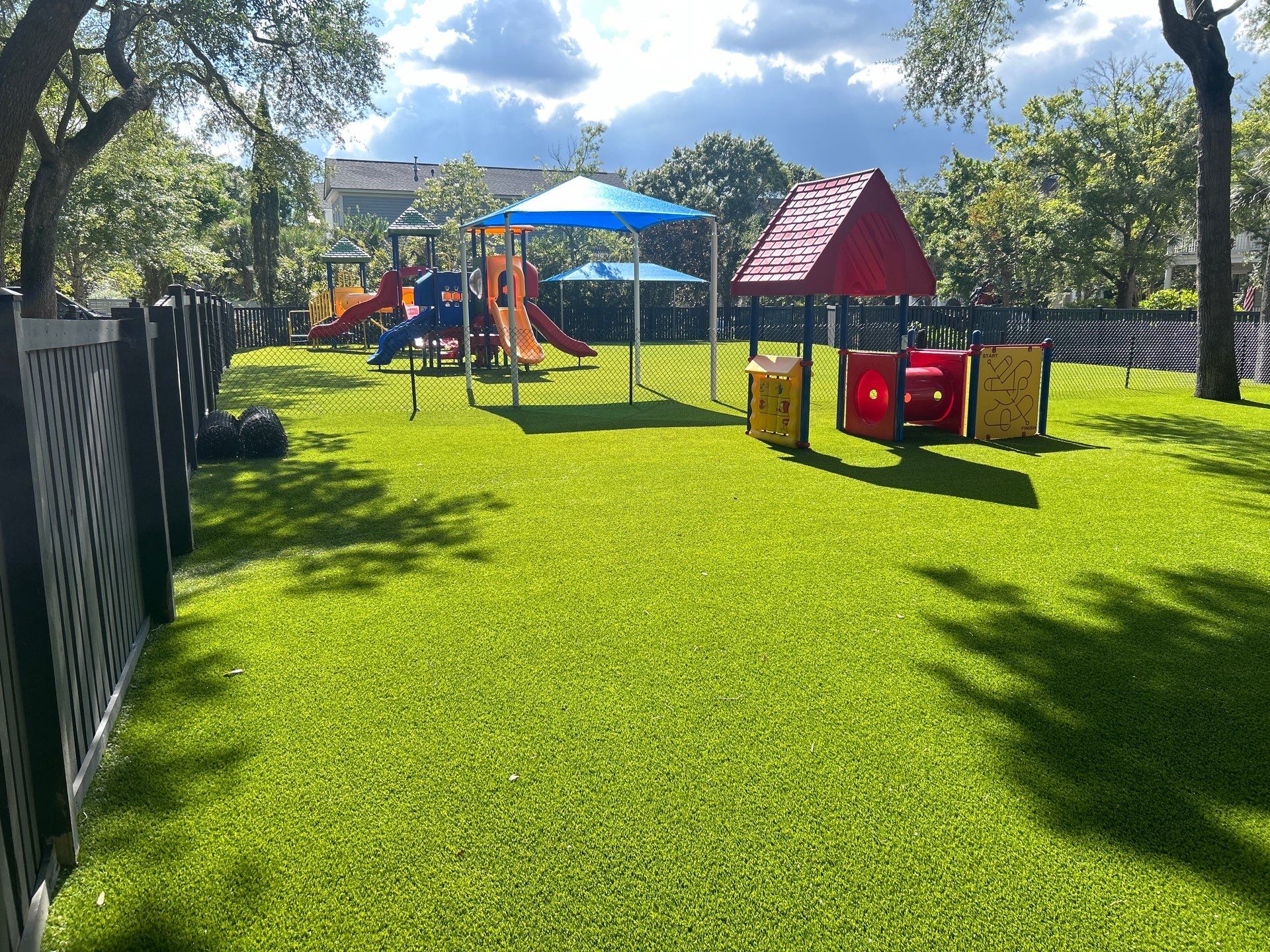 Creme de La Creme Turf Soccer Field and Playground in Mt Pleasant by Southwest Greens Midwest