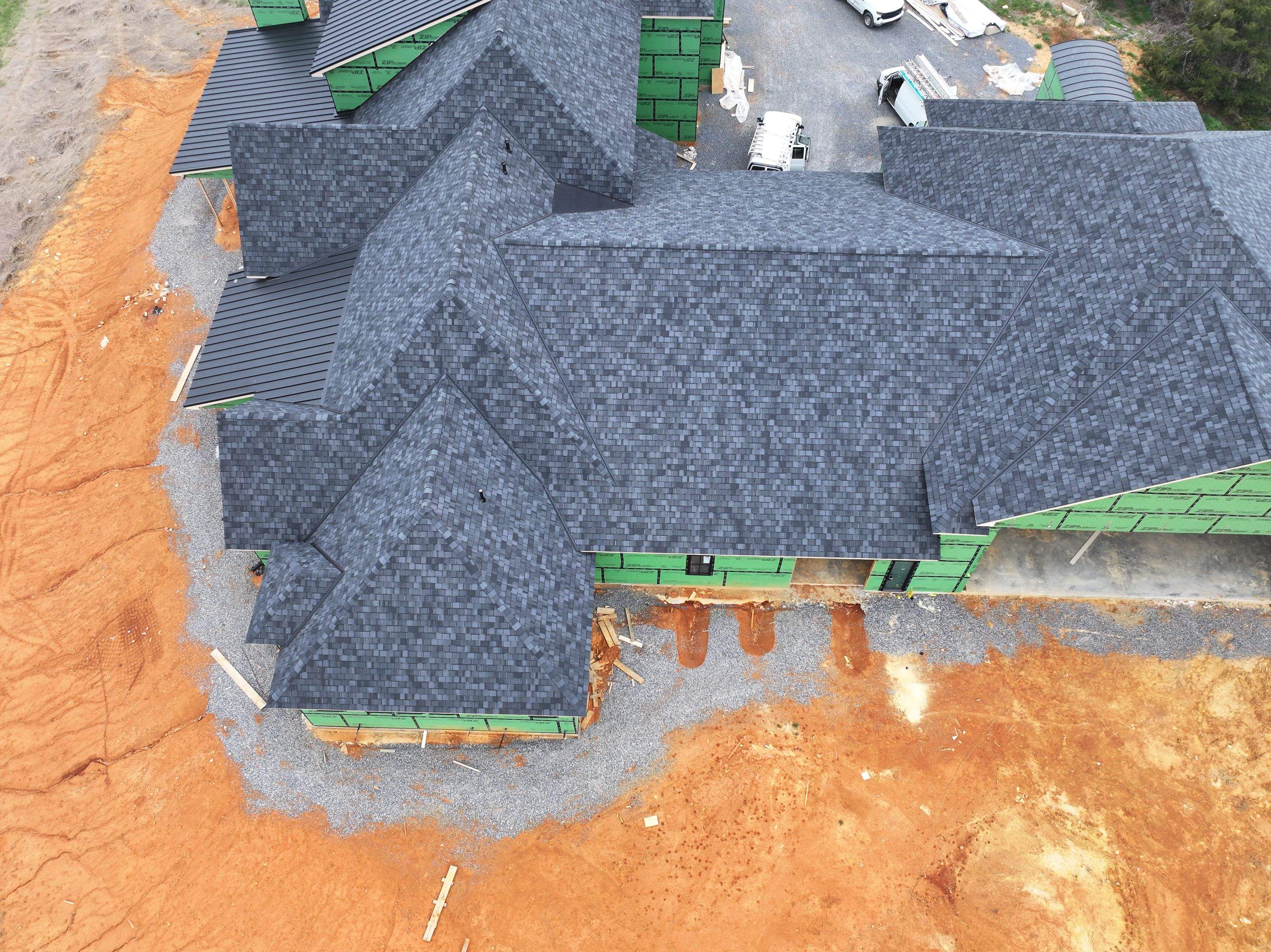 Lake Road New Construction - Belmont by Omnia Roofing