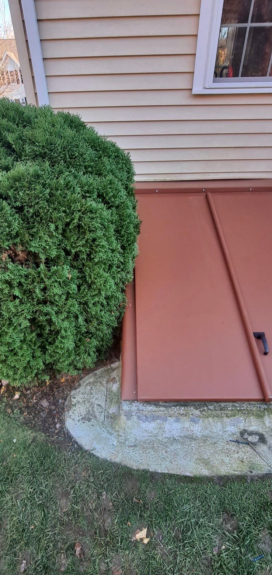 Basement Remodel using Bilco Basement Door by A Plus Exterior
