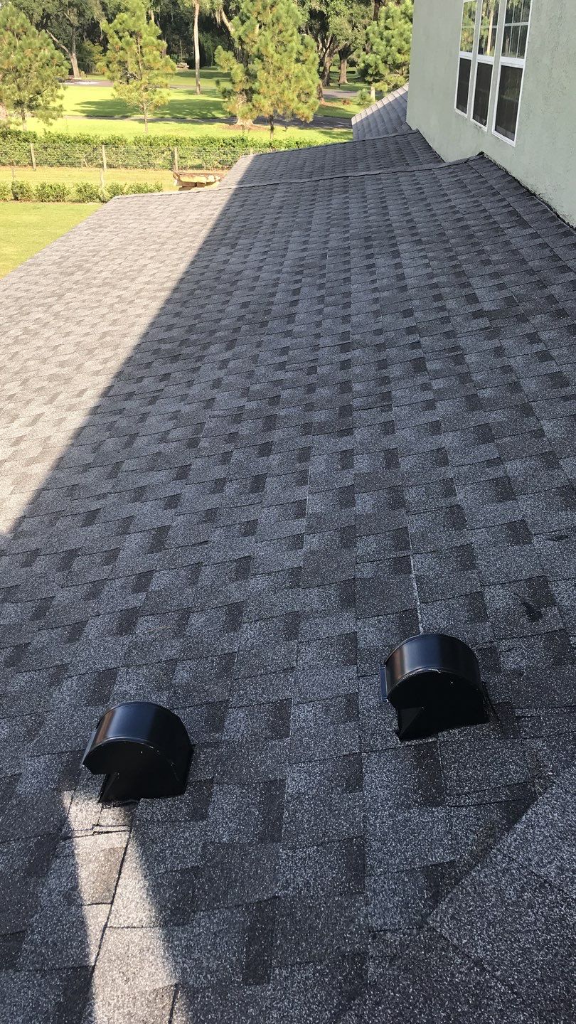 Residential Roofing Installation using GAF HDZ Shingles by Protek Roofing Heating Air & Solar