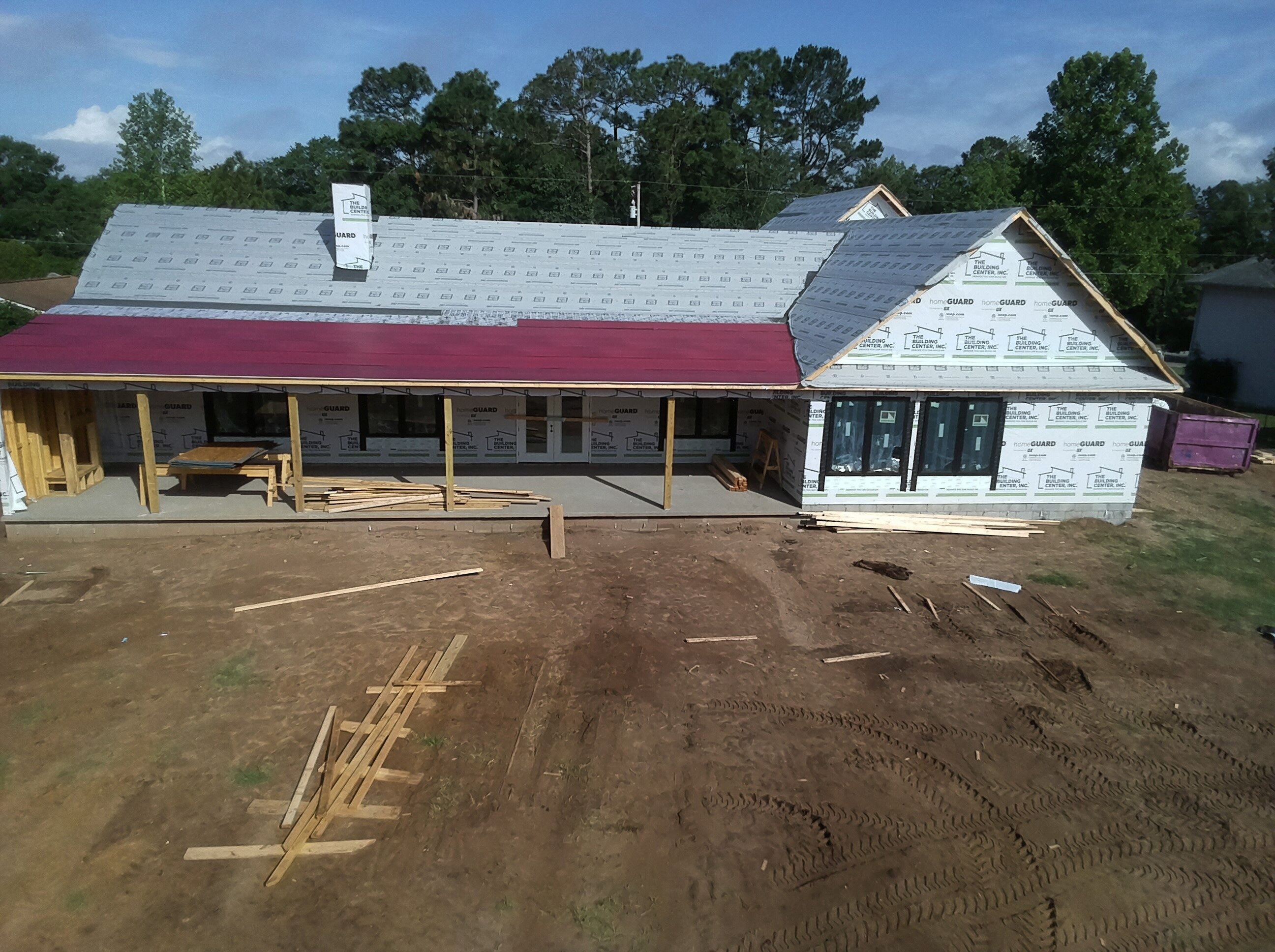 Home under constrution by Cornerstone Home Builders, LLC