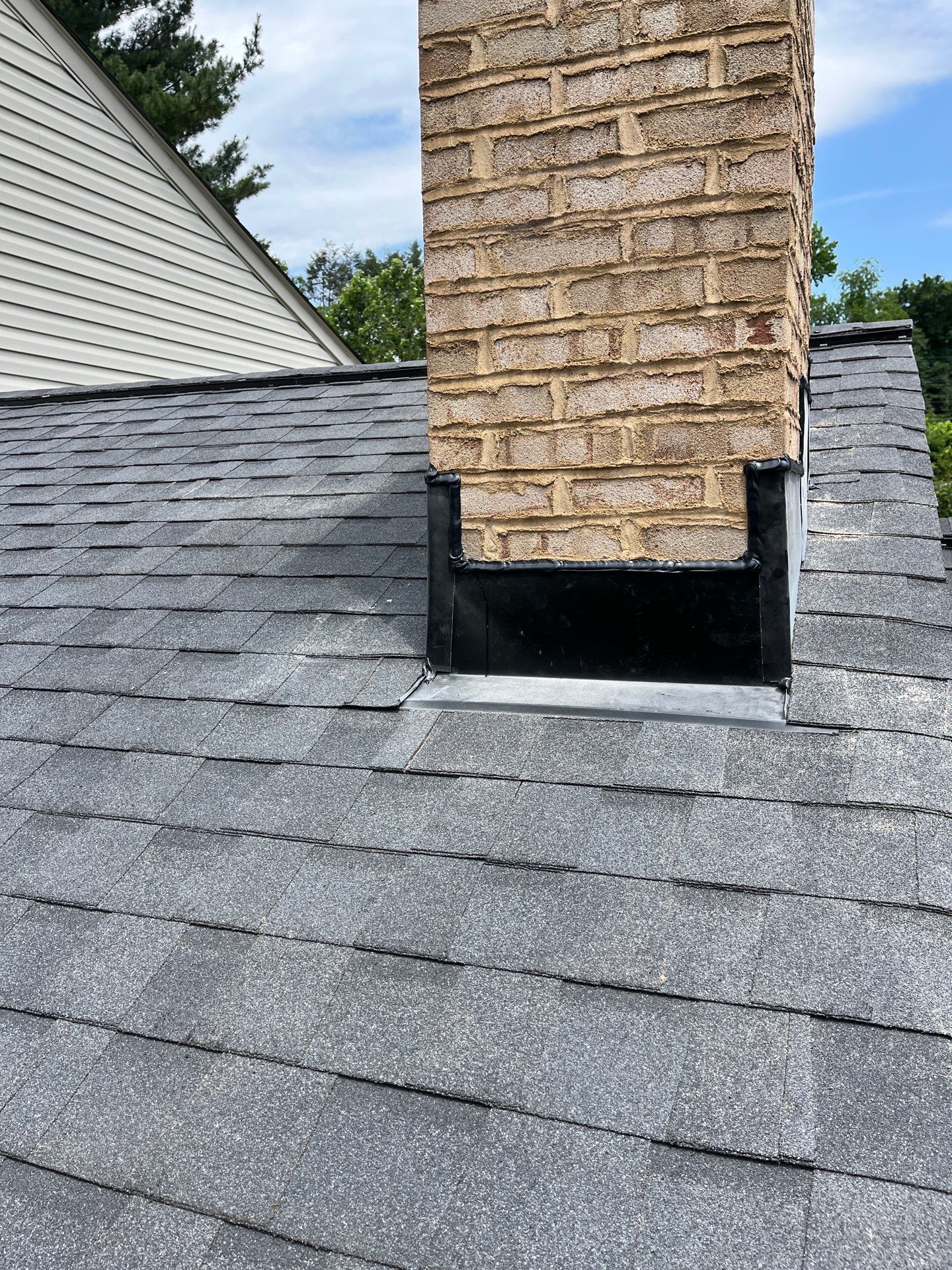 Vienna: Roof Replacement with CertainTeed Landmark Designer Shingles in Moire Black by RM Banning, Inc.