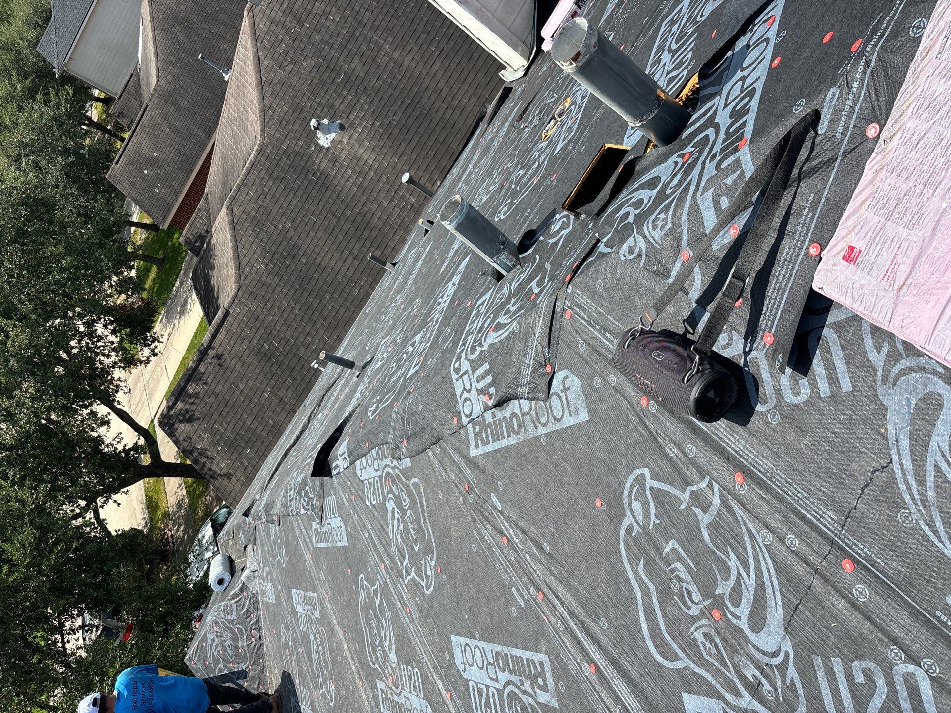 Residential Roofing Installation using Owen's Corning Duration (Lifetime) Shingles by Roof Repair Company
