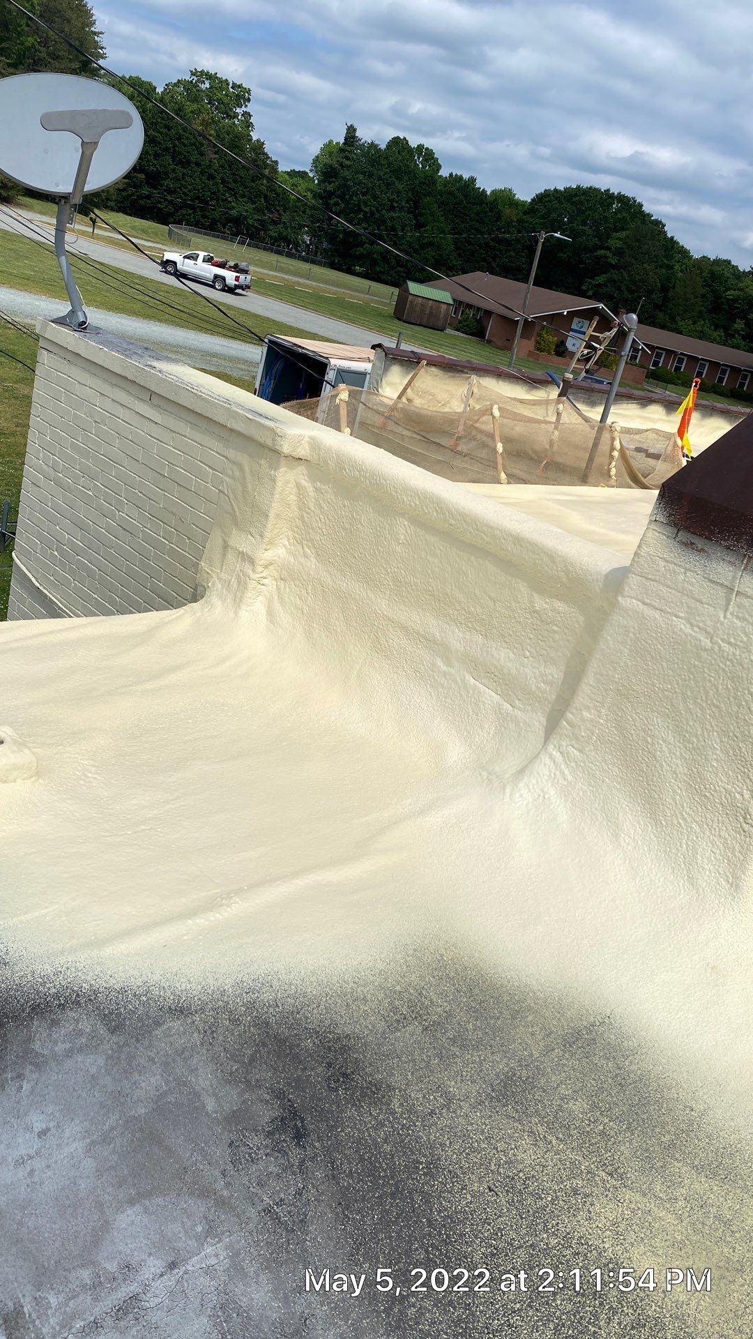 Spray Foam Roof  by Just In Time Roofing and Restoration