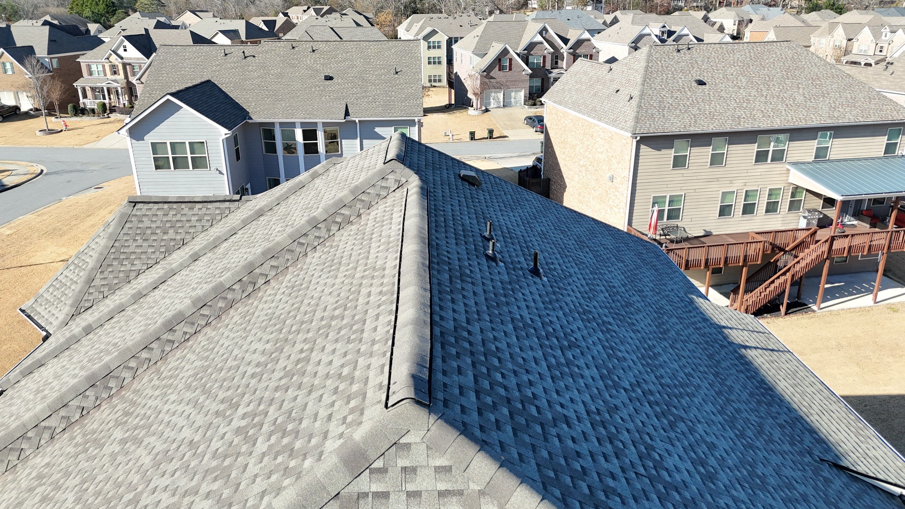 Cumming, GA Roof Replacement, GAF Timberline HDZ Weathered Wood by Reset Roofing