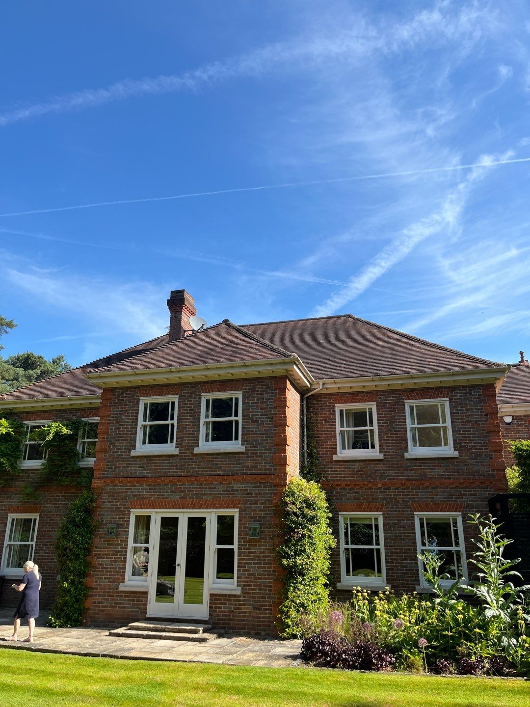 Exterior Cleaning using Honda 15lpm Low Pressure Washing Machine by Ges Exterior Cleaning ltd